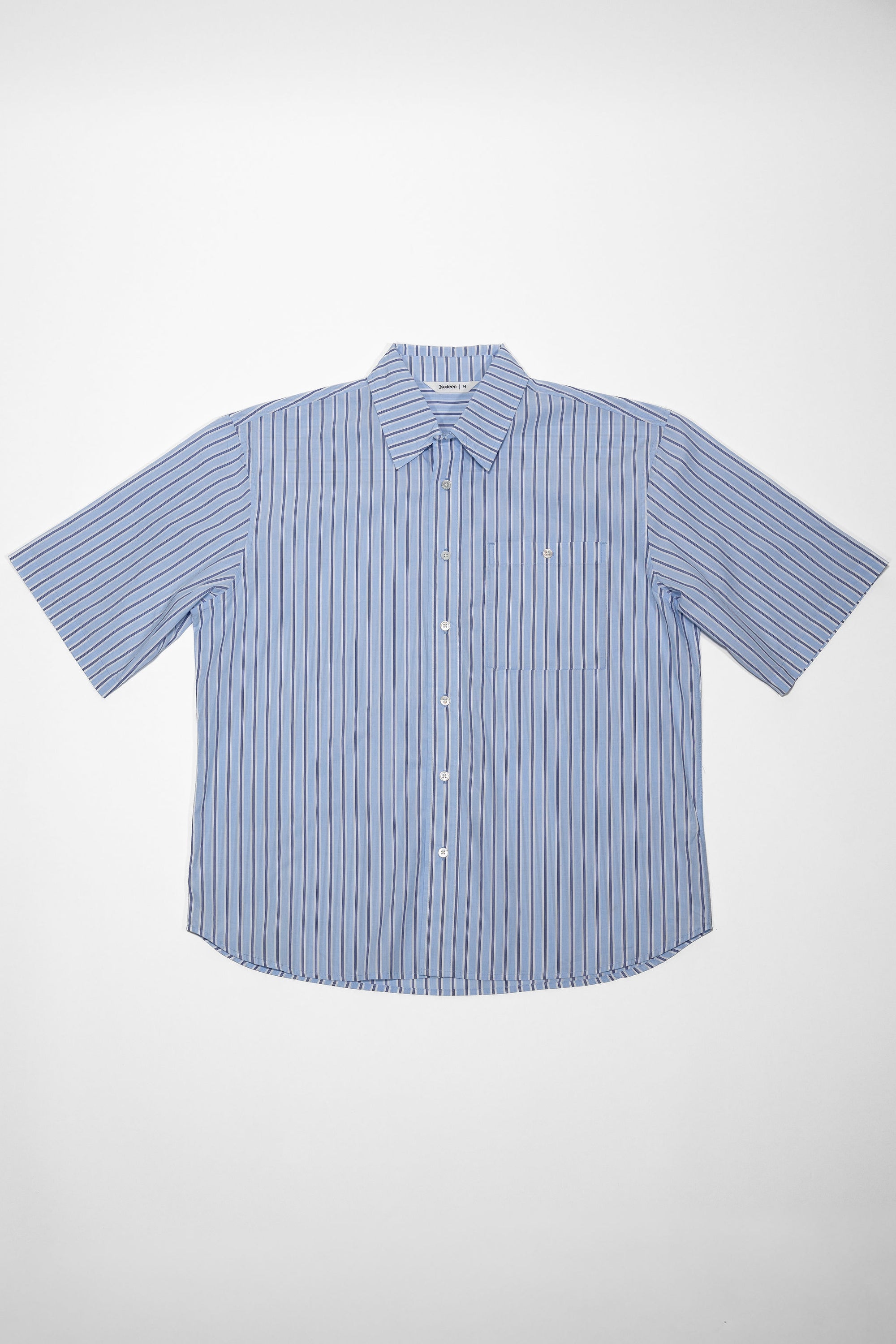 3sixteen Short Sleeve Commuter - Blue Stripe