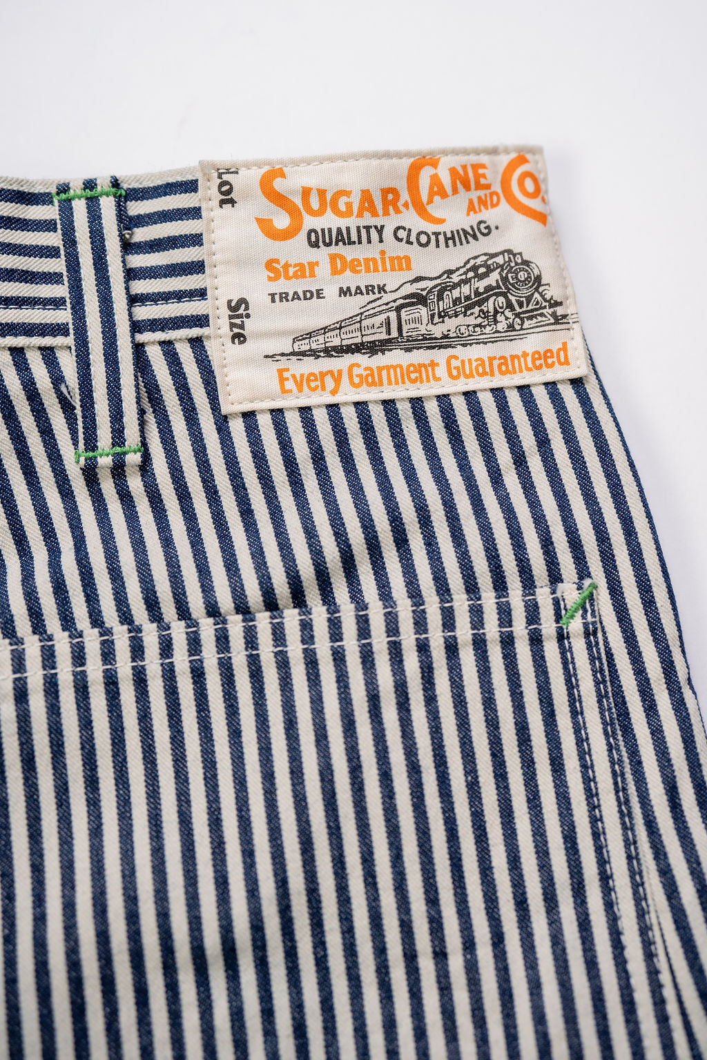 Sugar Cane SC41823 11oz. Hickory Stripe Work Pants