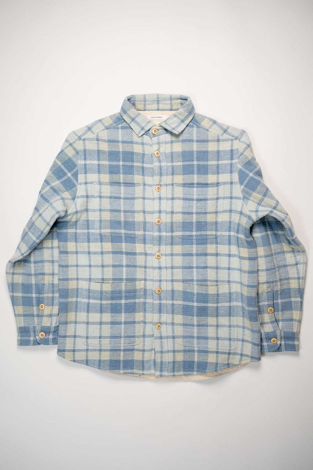 Indi + Ash Cole Overshirt - Faded Santa Fe Handwoven Plaid