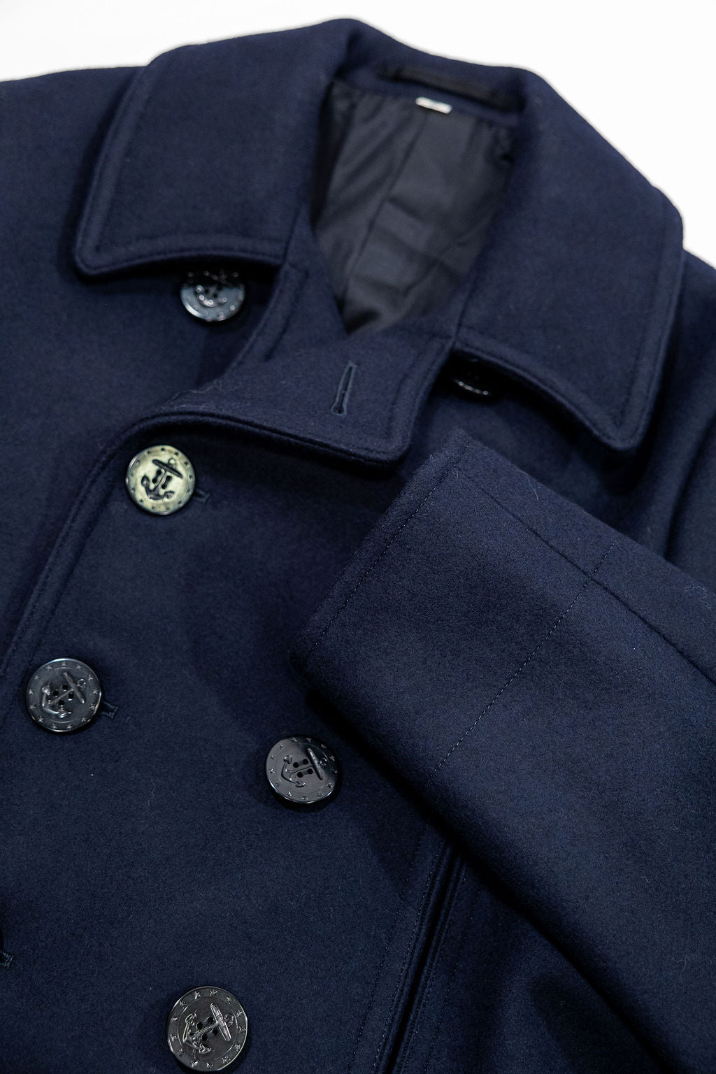 Buzz Rickson's BR11554 Pea-Coat “Naval Clothing Factory” - Navy