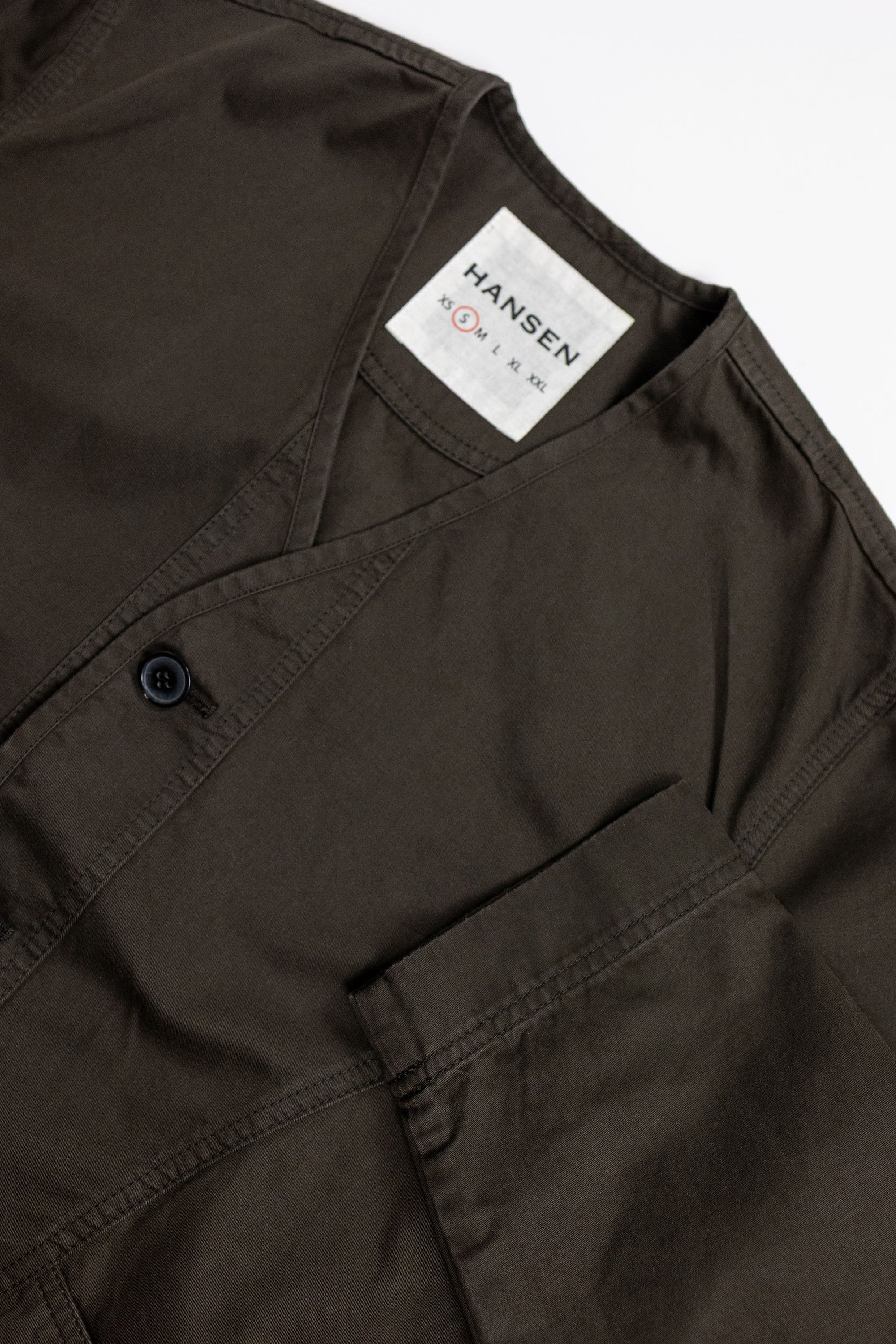 Hansen Garments Bernard Flight Jacket - Coffee Drill