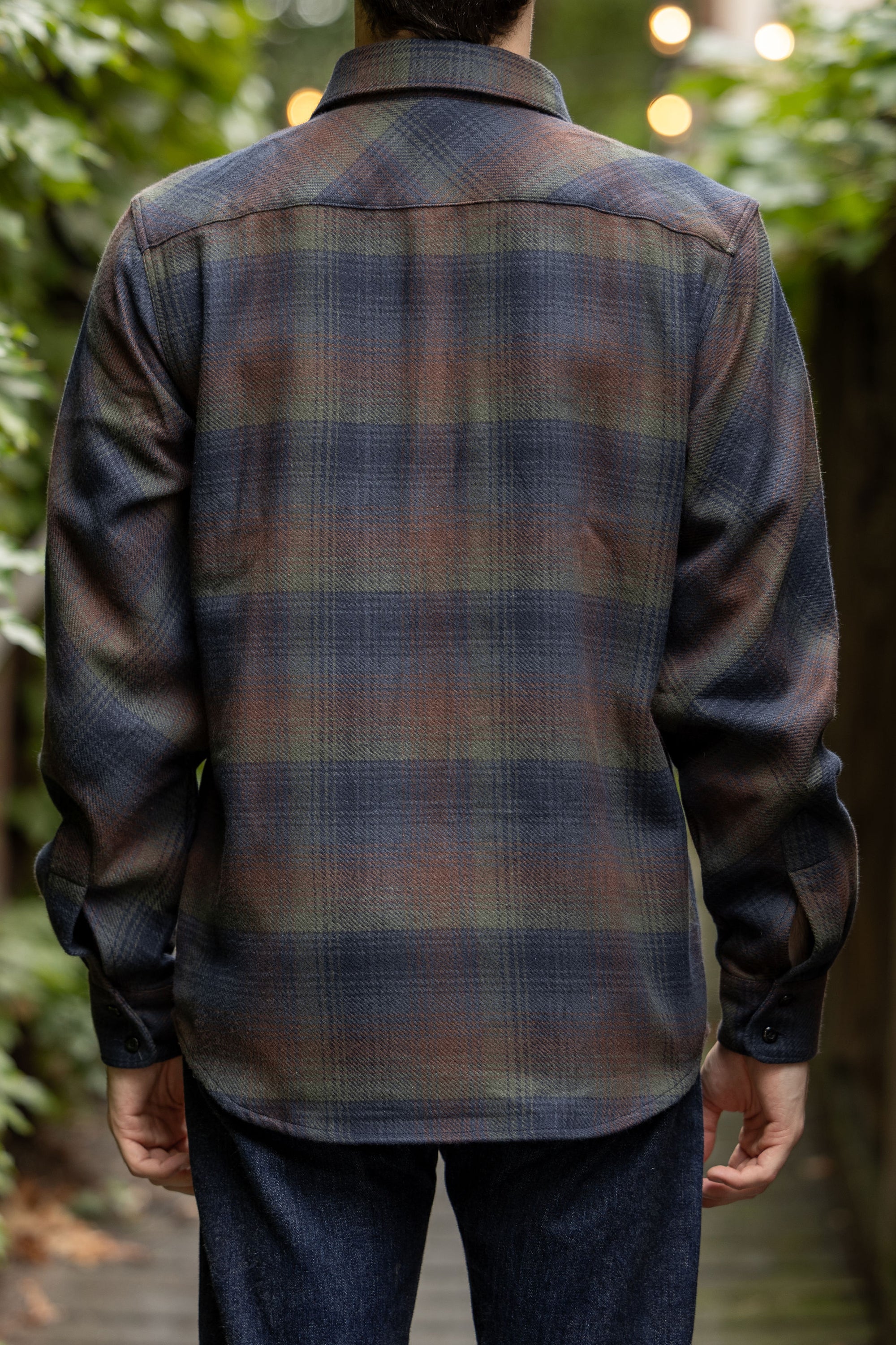 Indigofera Bryson - Flannel Check Dark Green/Wine/Black/Navy
