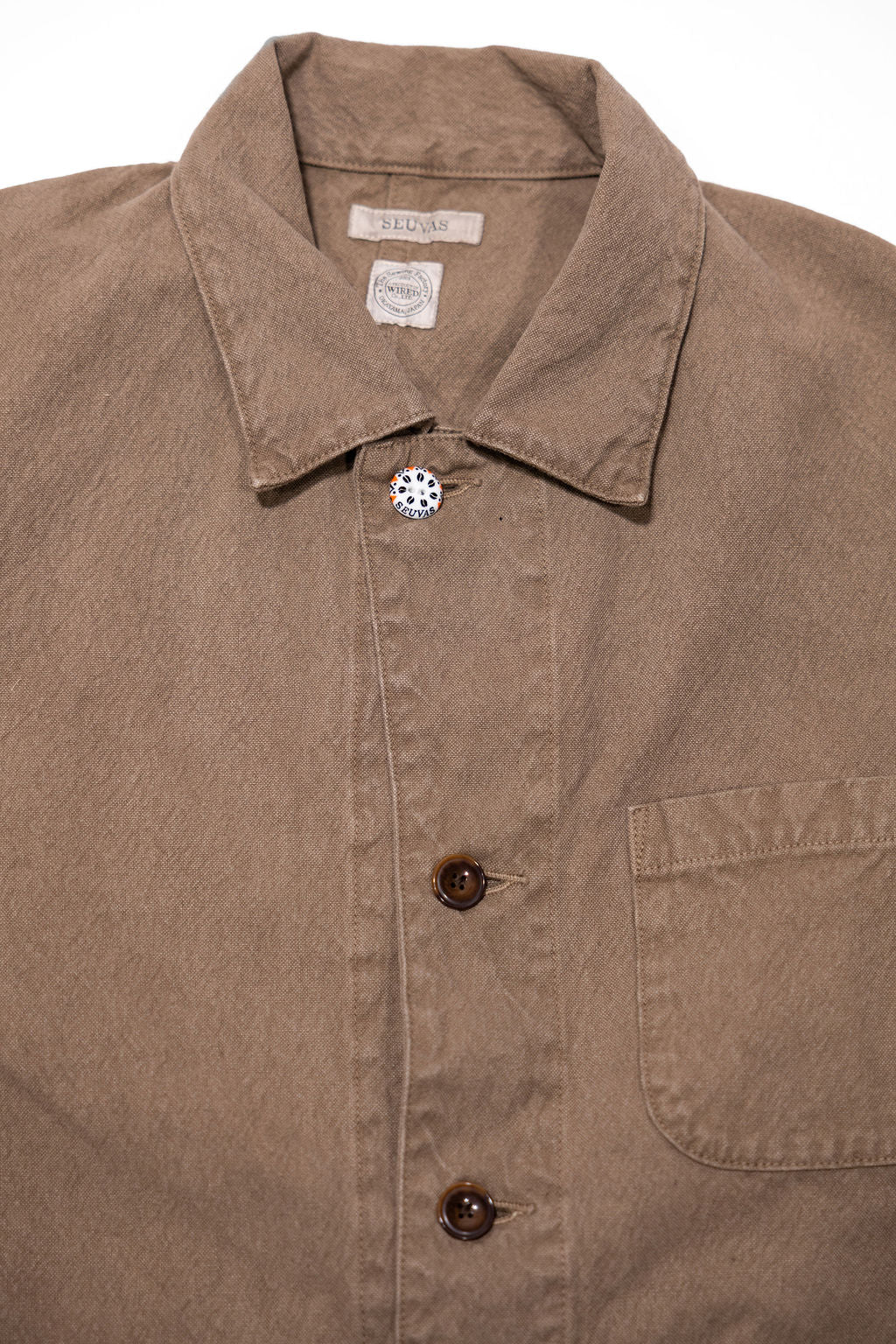 Seuvas 10oz Canvas Coverall - Coffee