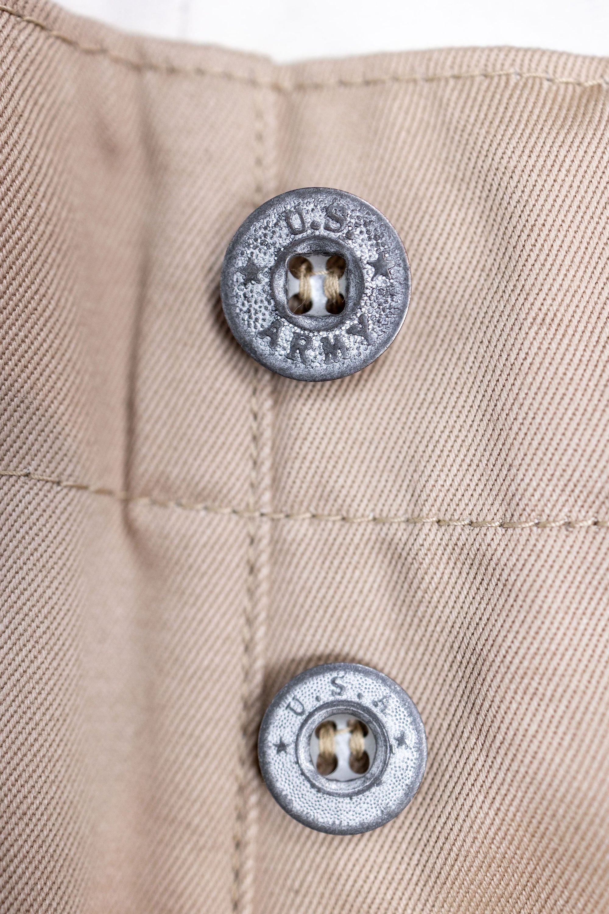 Buzz Rickson's Lot No. M43036 Early Military Chinos 1942 Model - Beige
