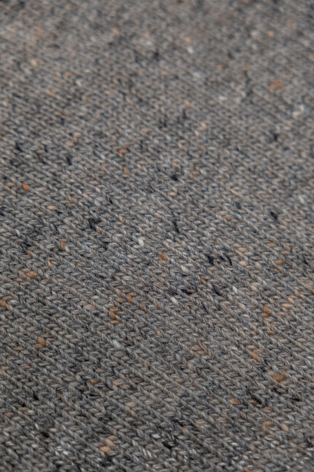 Knickerbocker Moor Alpaca & Merino Tweed Sweater - Pebble