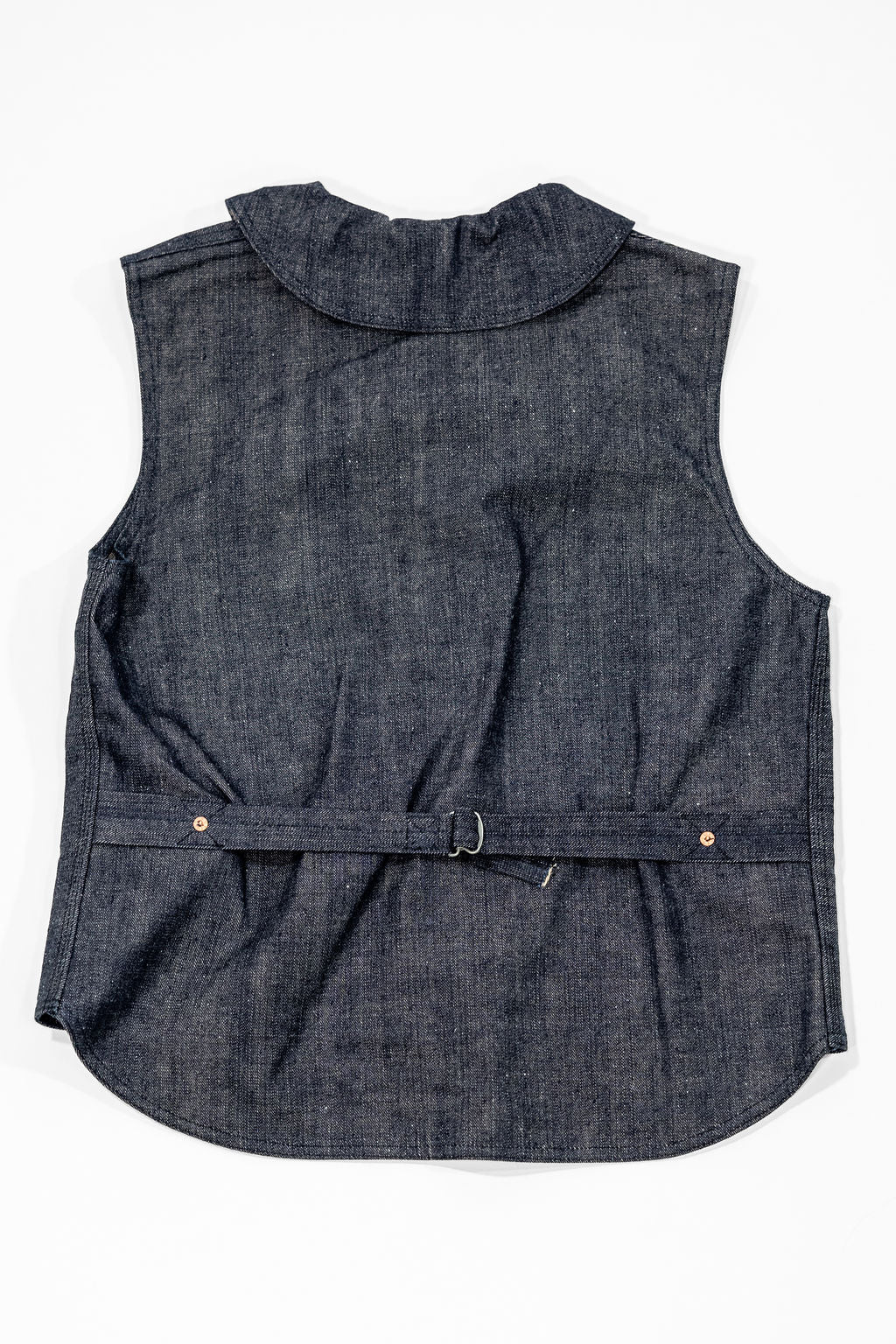 Mister Freedom Signal Vest Type II - 11oz "Okinawa" Selvedge Indigo Denim