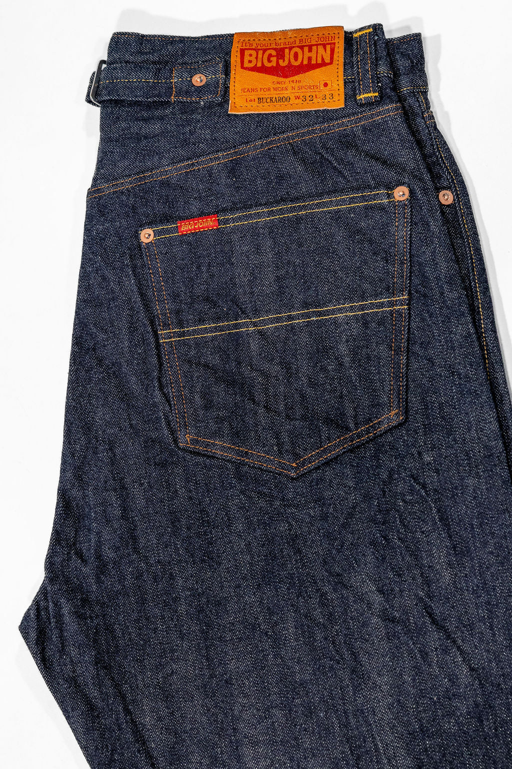 Big John M103J Buckaroo Relaxed Fit - Indigo One Wash
