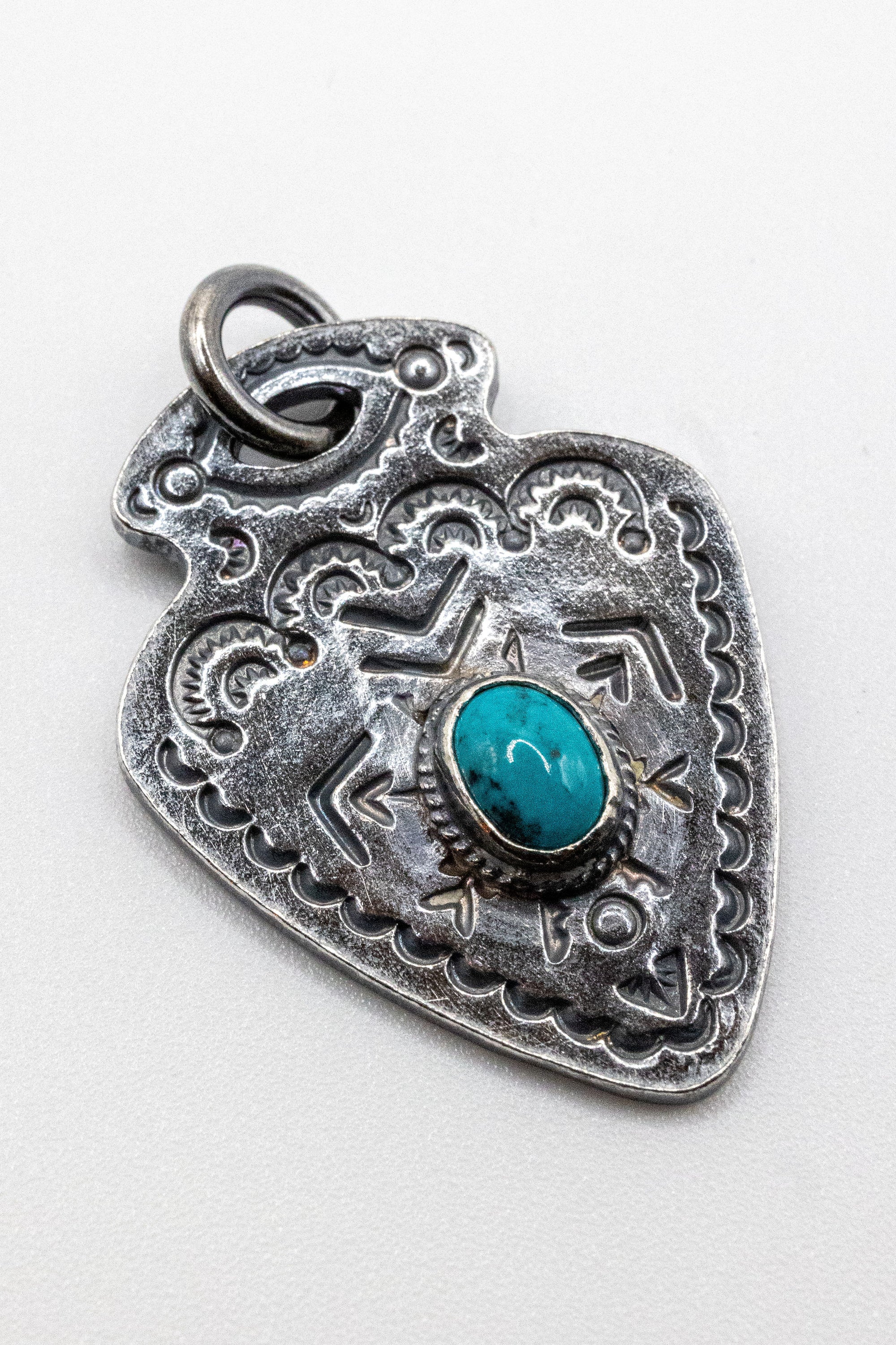 First Arrow's P-581 VFSW Arrow Head with Turquoise Pendant