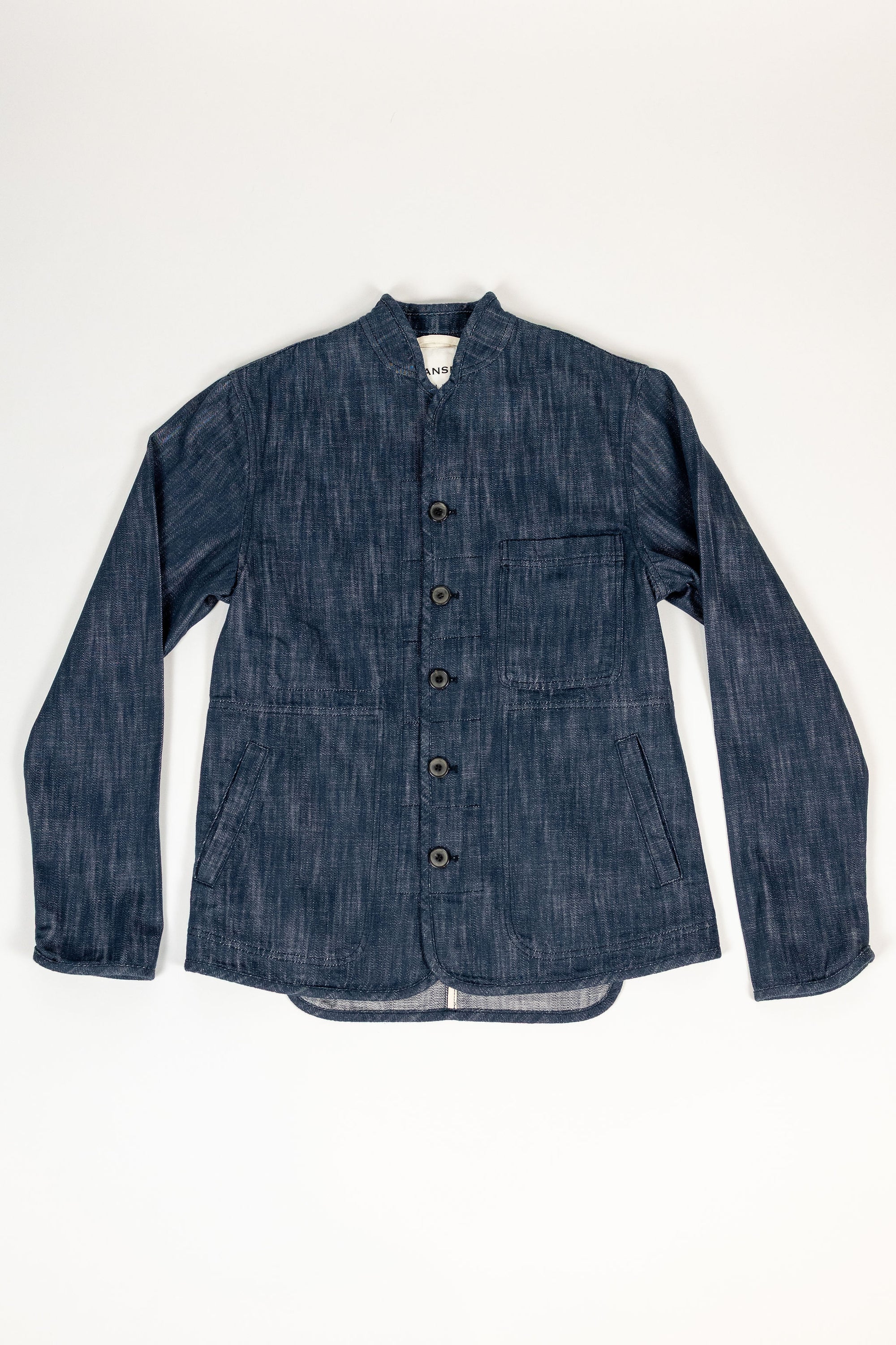 Hansen Garments Erling Work Jacket - Denim Blue