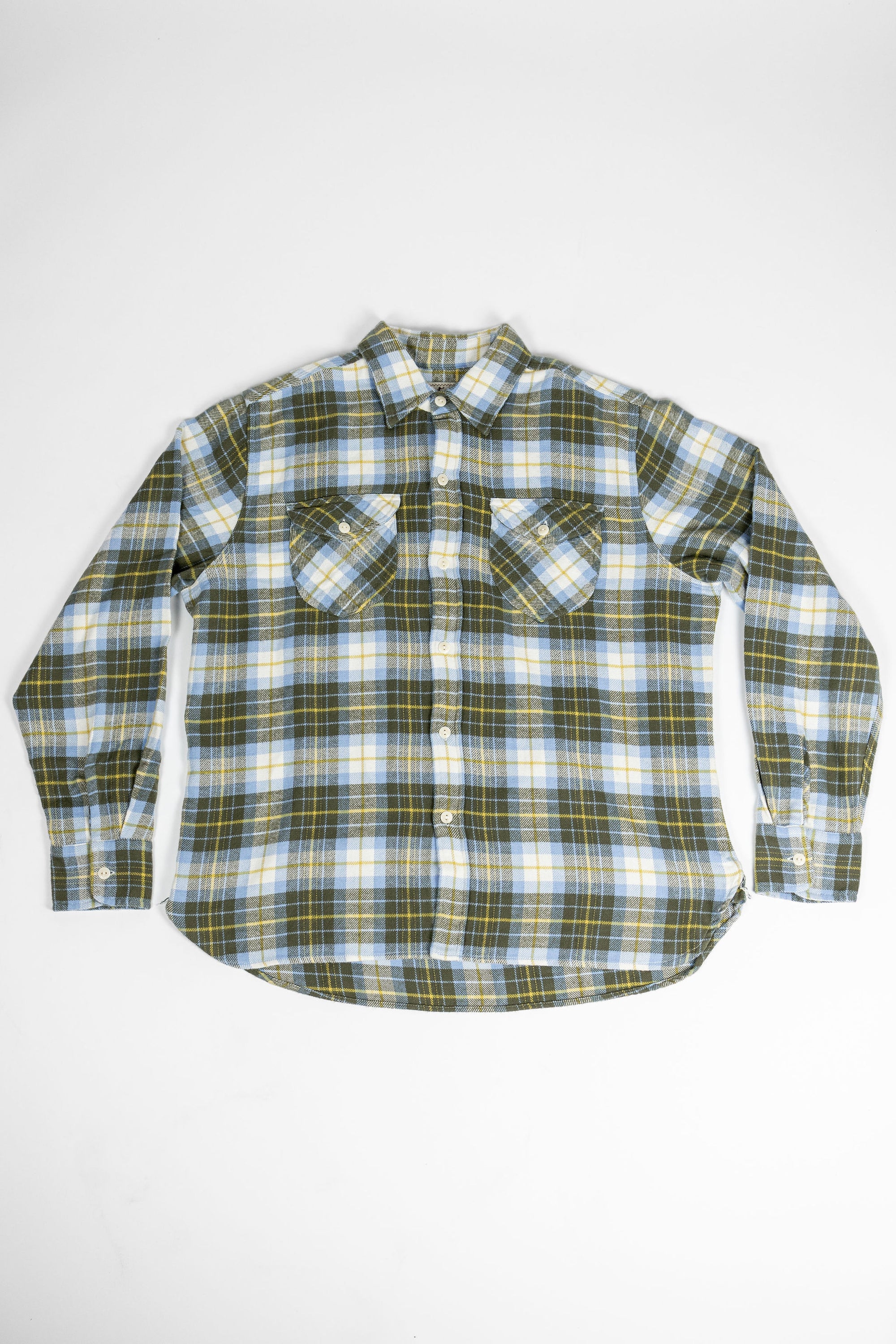 Wythe Washed Flannel Workshirt - Gold Ravine