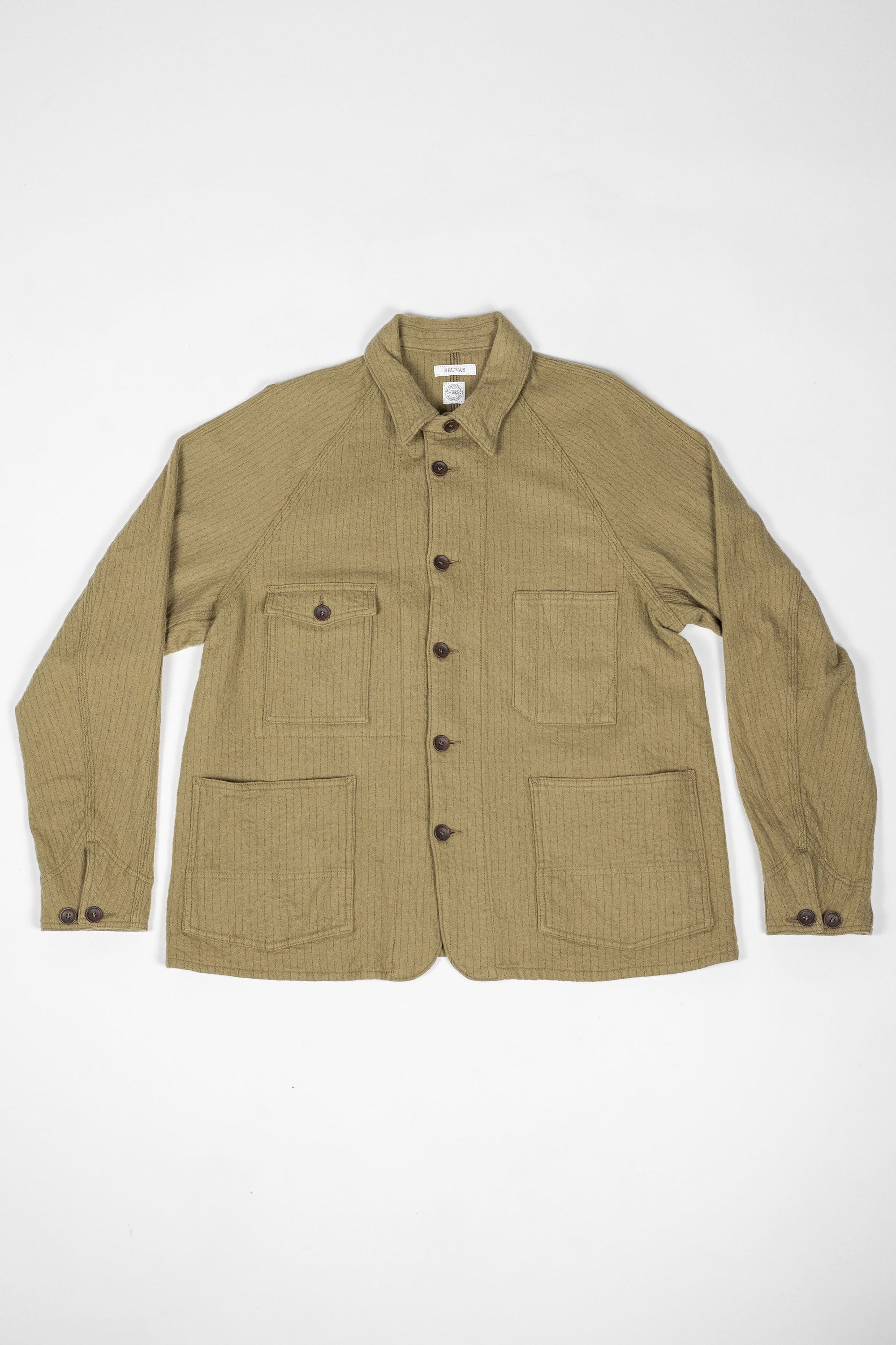 Seuvas C/W Raglan Coverall - Khaki