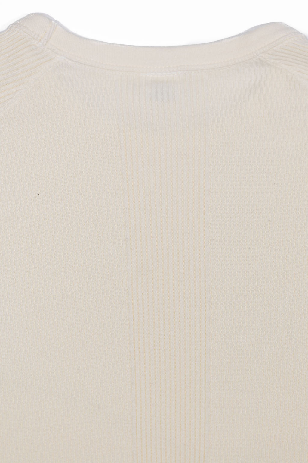 The Flat Head FN-THW-002 Thermal Raglan T-Shirt - Ivory
