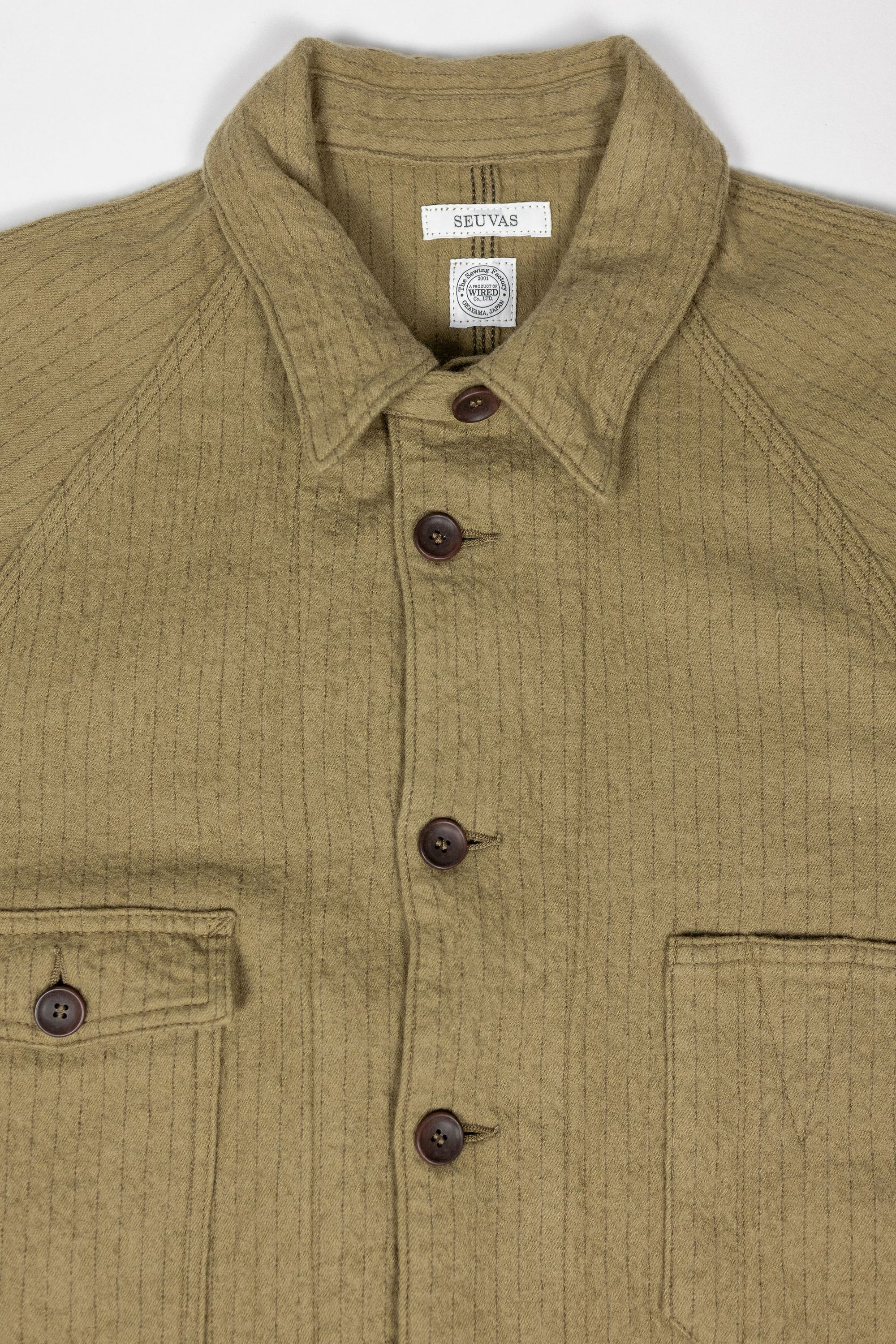 Seuvas C/W Raglan Coverall - Khaki
