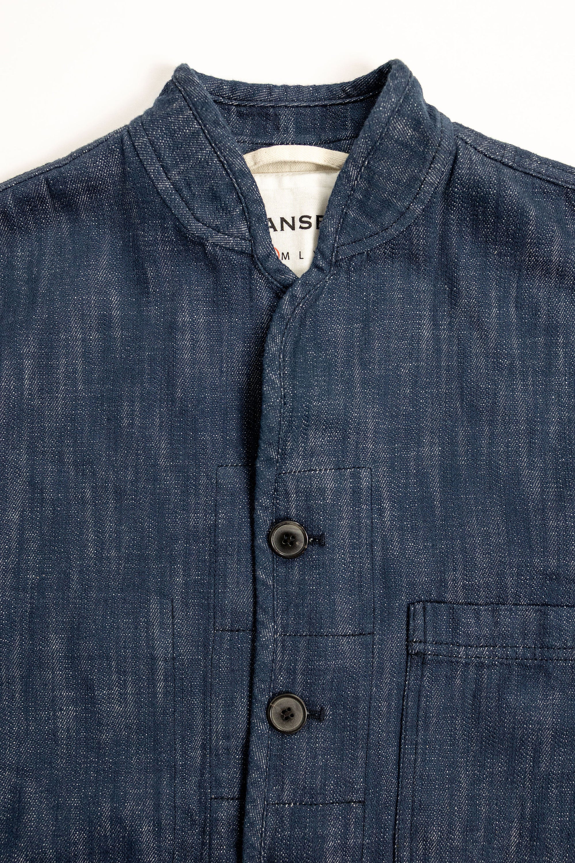 Hansen Garments Erling Work Jacket - Denim Blue