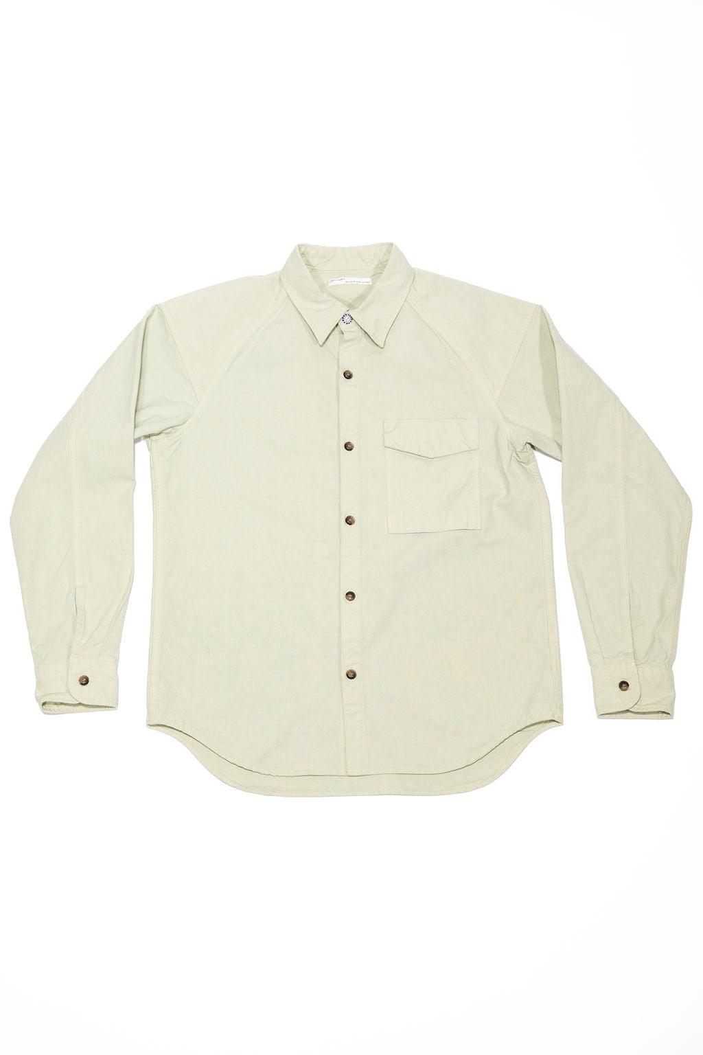 Seuvas 8oz Canvas Raglan Shirt - Matcha