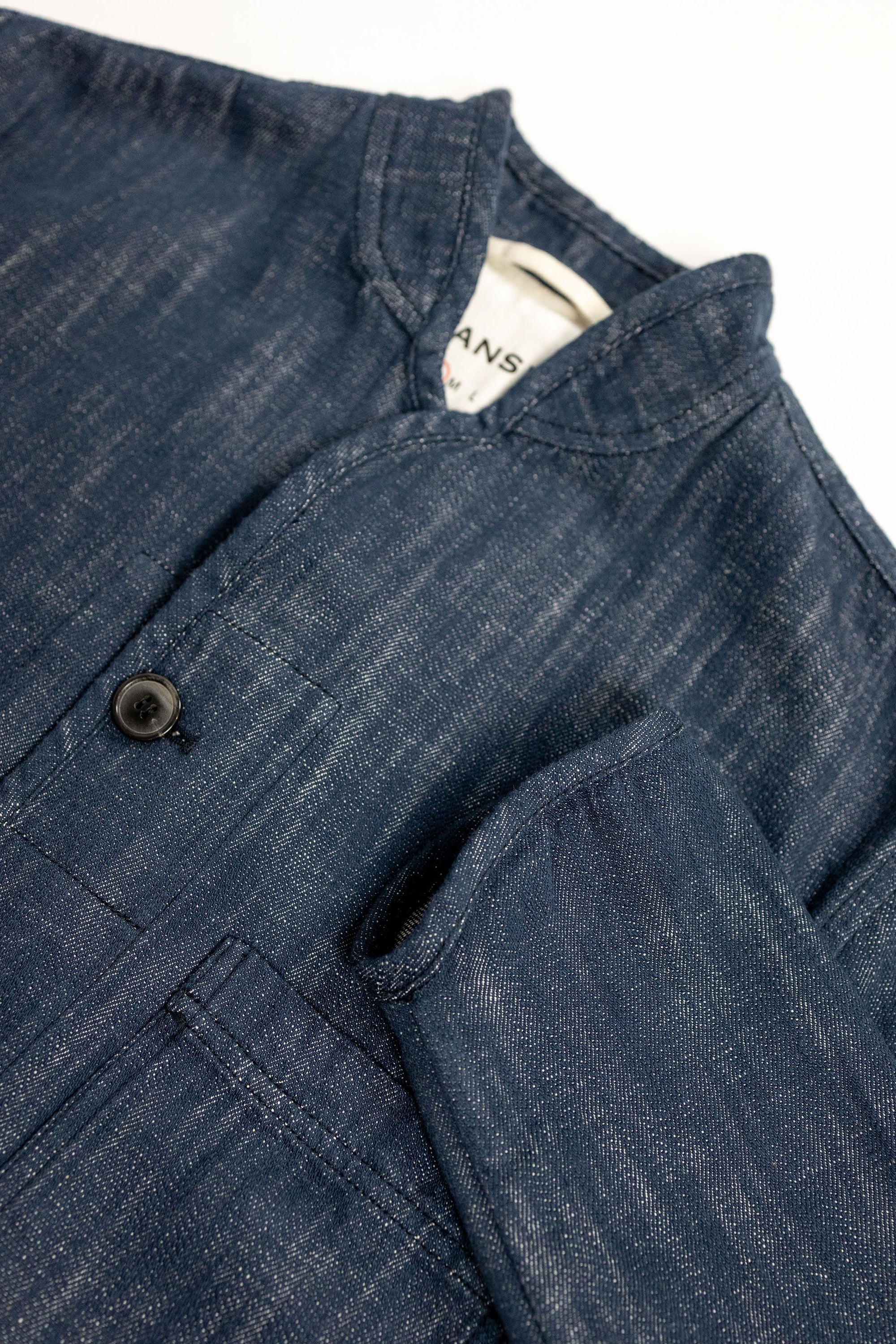 Hansen Garments Erling Work Jacket - Denim Blue