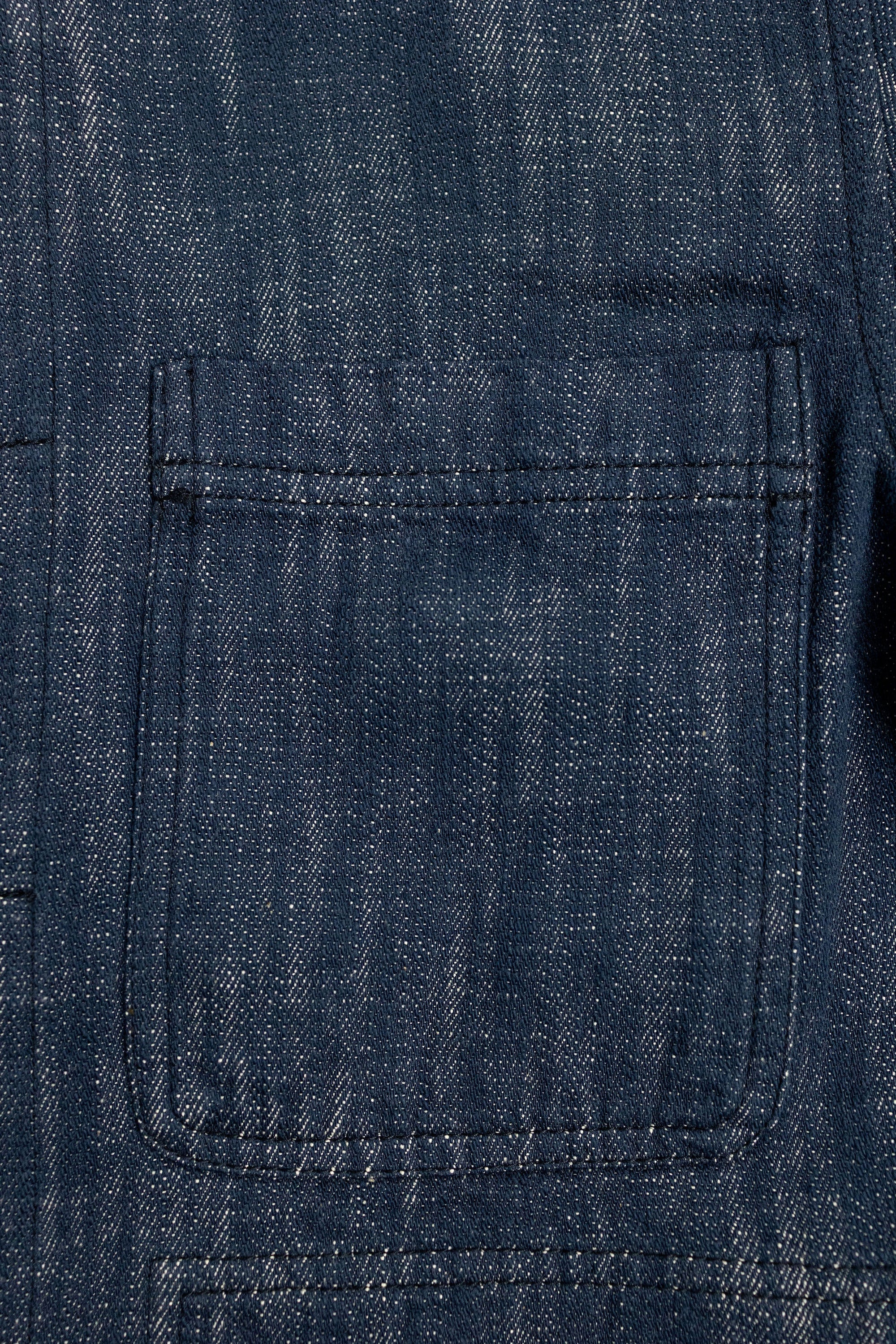 Hansen Garments Erling Work Jacket - Denim Blue