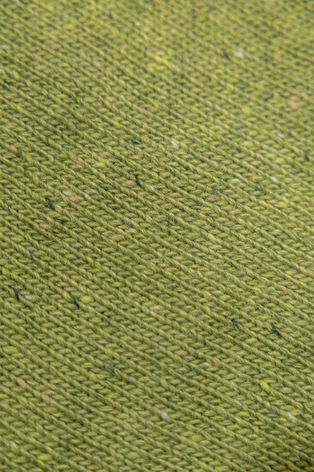 Knickerbocker Moor Alpaca & Merino Tweed Sweater - Sprout