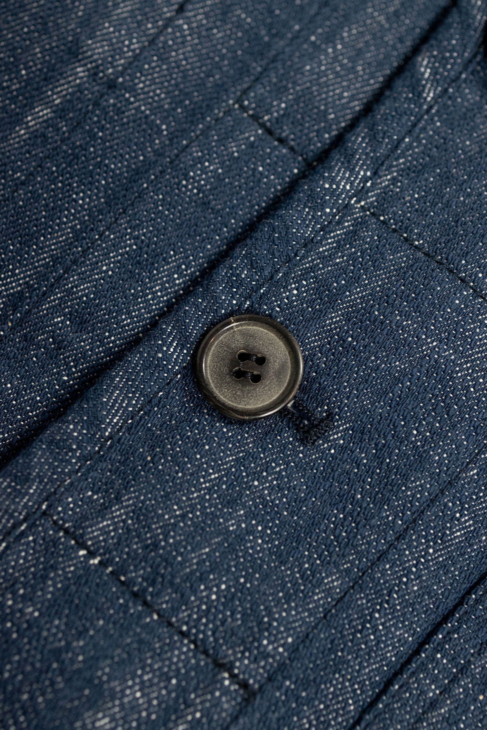 Hansen Garments Erling Work Jacket - Denim Blue
