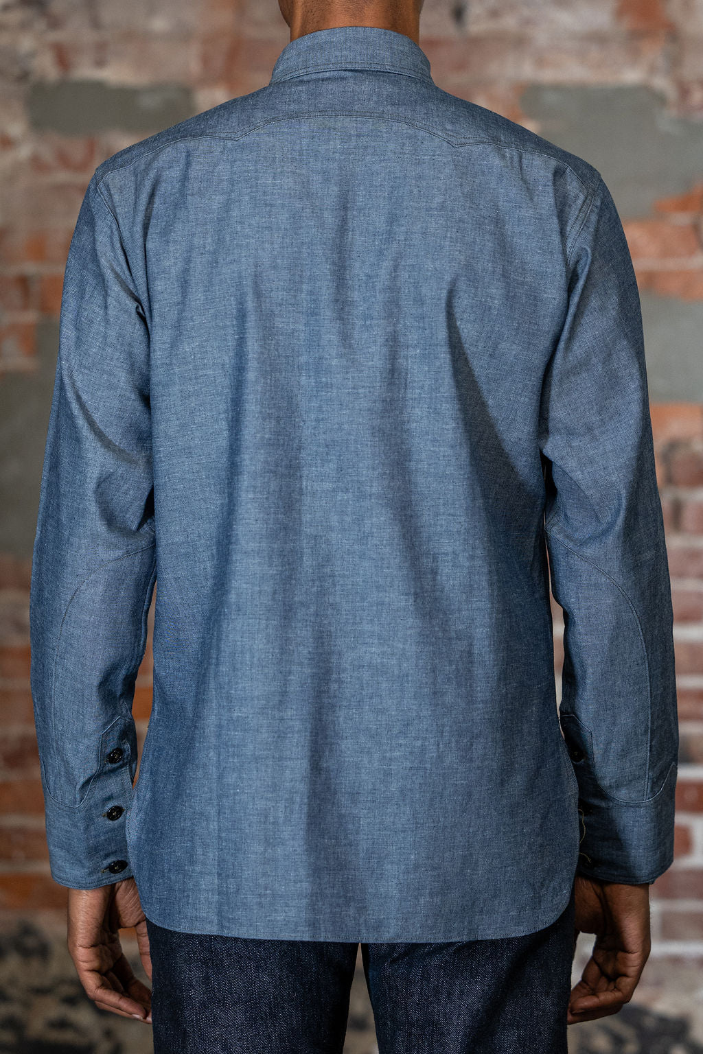 Mister Freedom CPO Shirt "Deckplate" - 5oz Blue Chambray