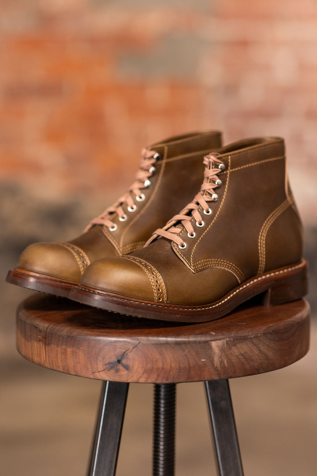 John Lofgren Combat Boot - Dark Olive Chromexcel