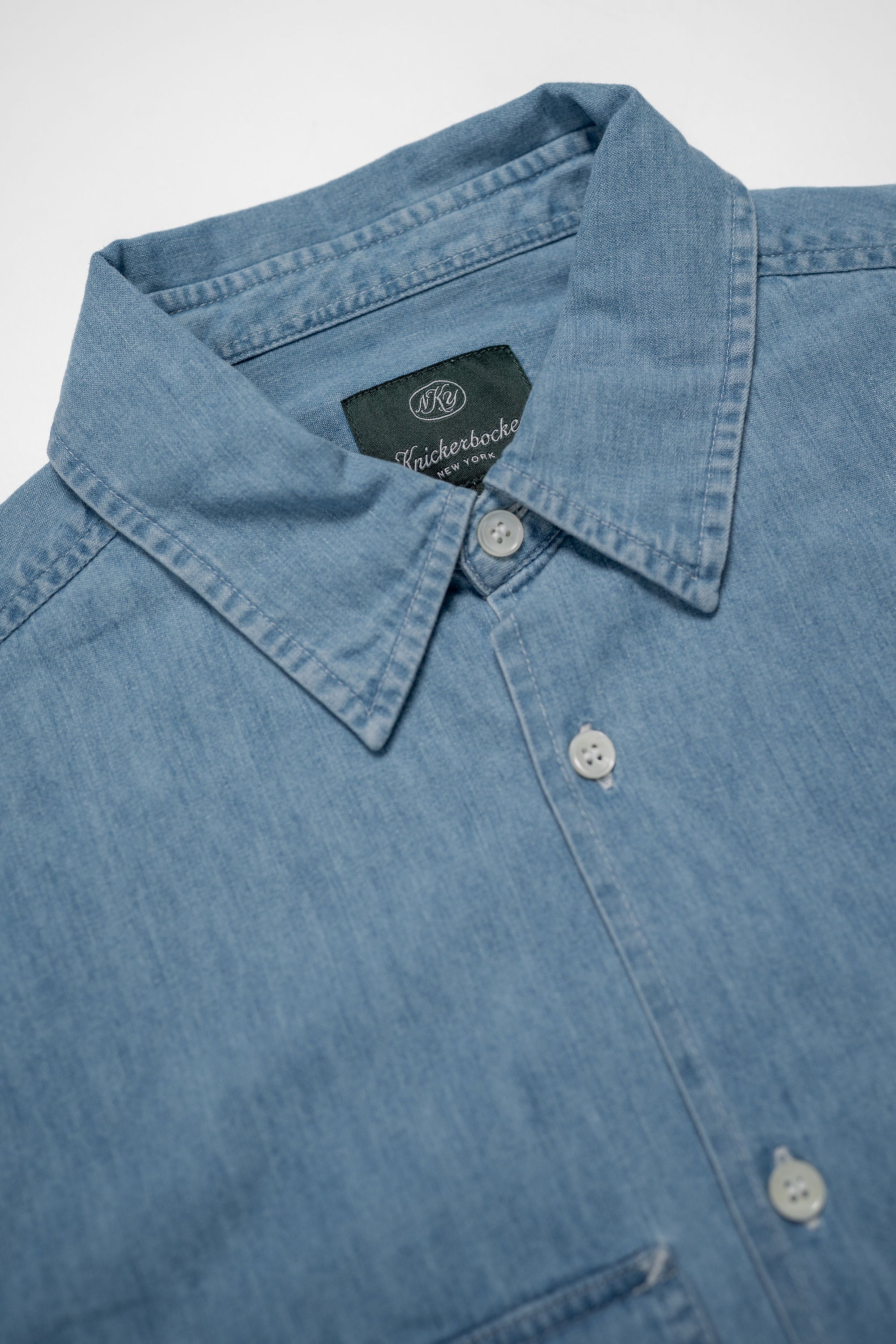 Knickerbocker Pacific Denim Shirt - Light Wash Indigo
