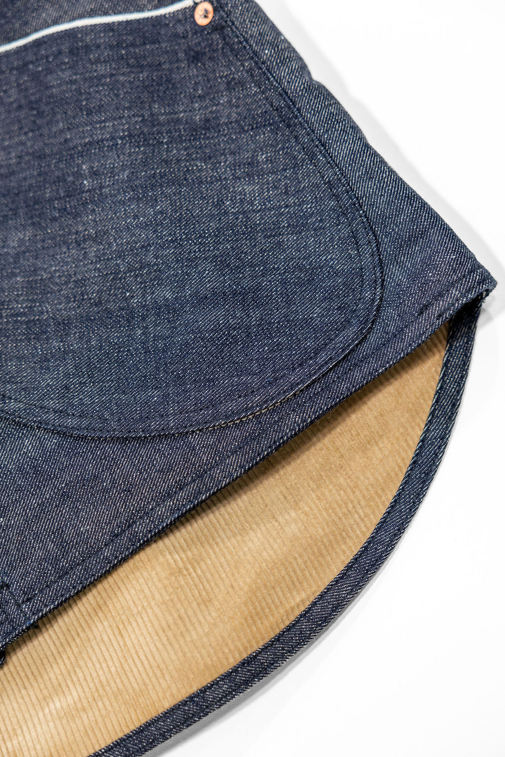 Mister Freedom Signal Vest Type II - 11oz "Okinawa" Selvedge Indigo Denim