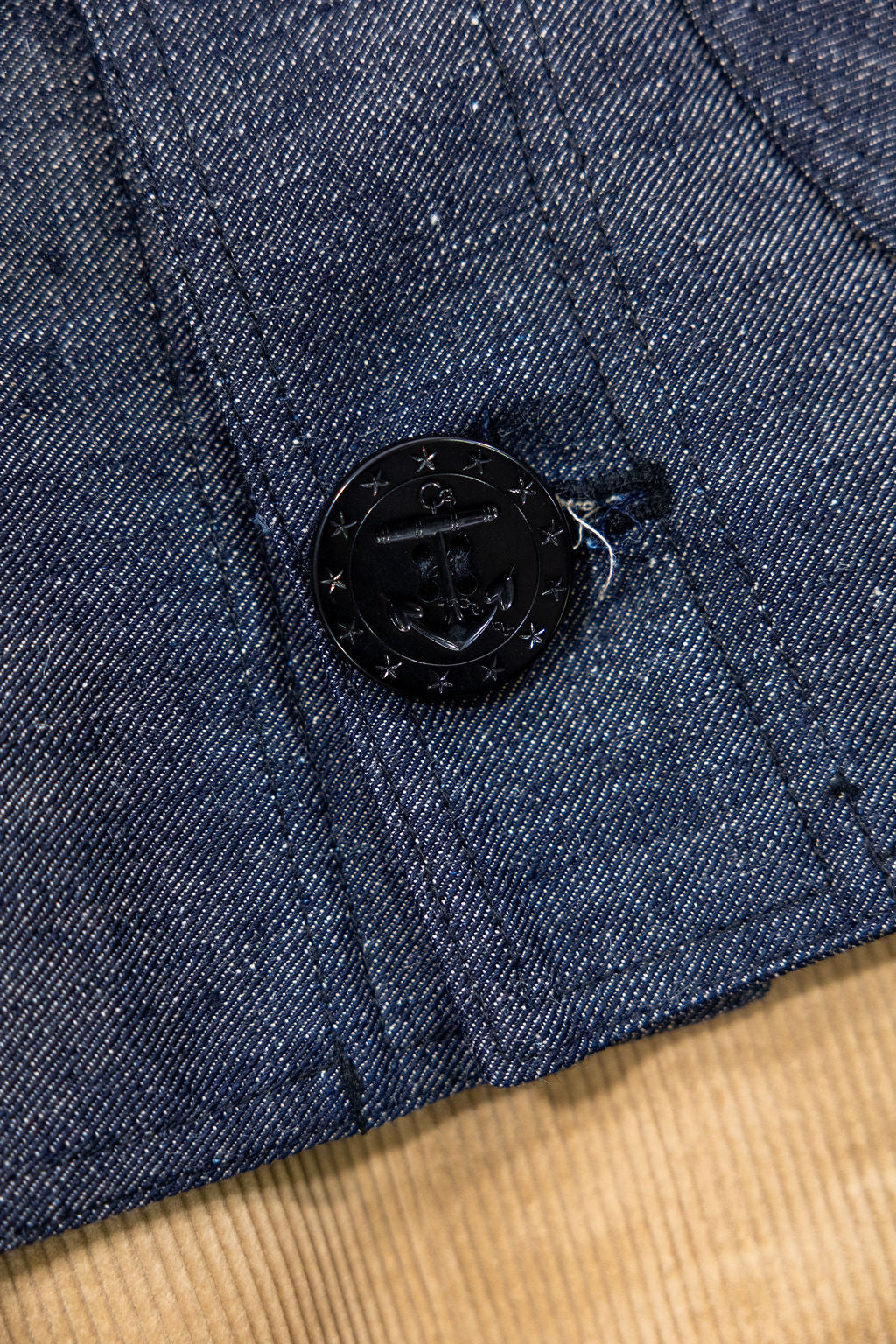 Mister Freedom Signal Vest Type II - 11oz "Okinawa" Selvedge Indigo Denim