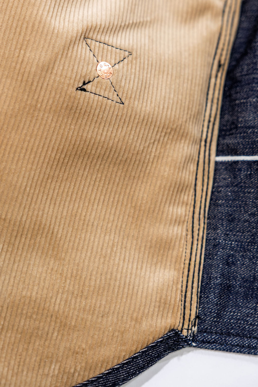 Mister Freedom Signal Vest Type II - 11oz "Okinawa" Selvedge Indigo Denim