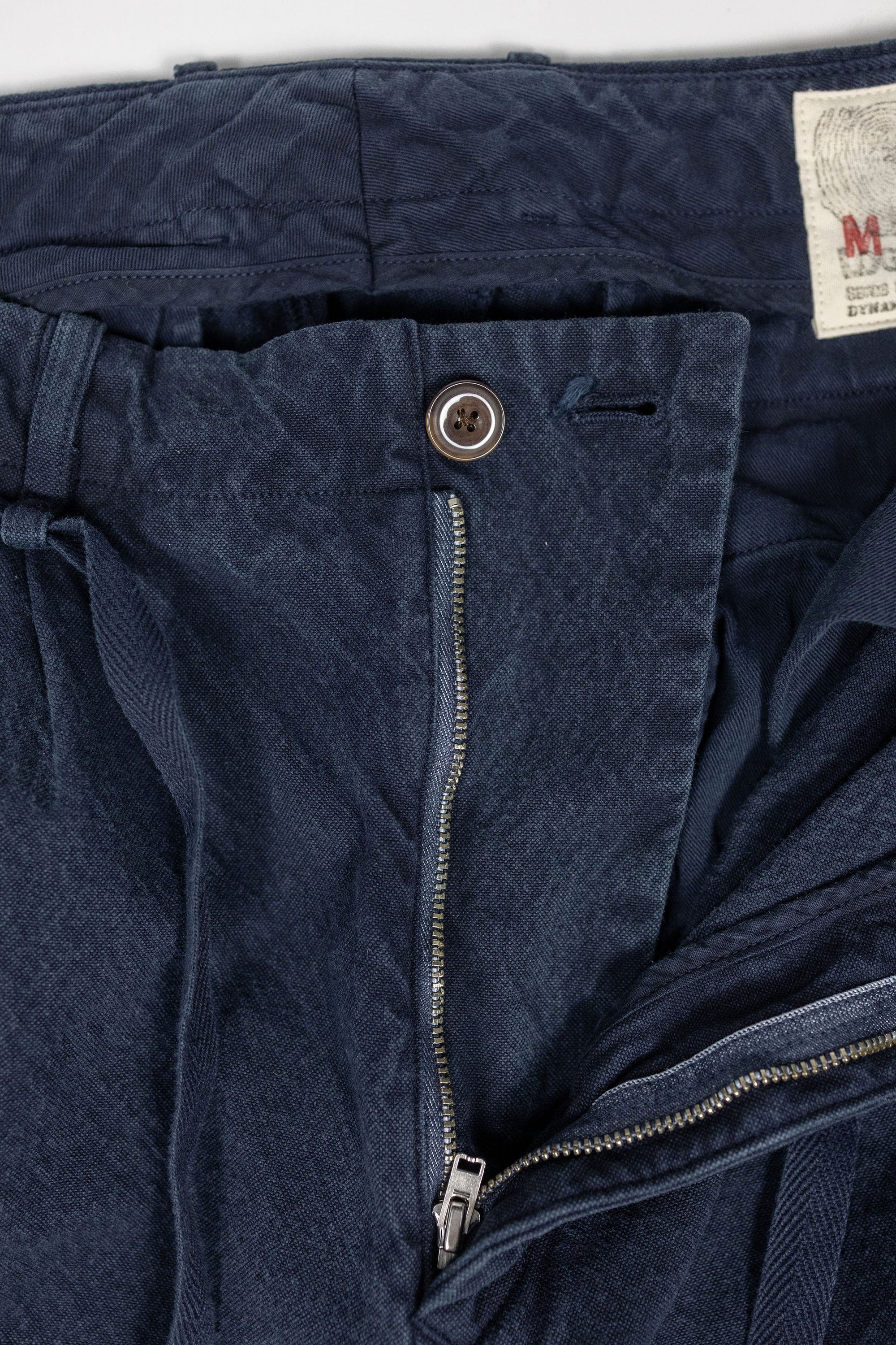 Seuvas 10oz Canvas Tapered 2-Tuck Pants - Logwood