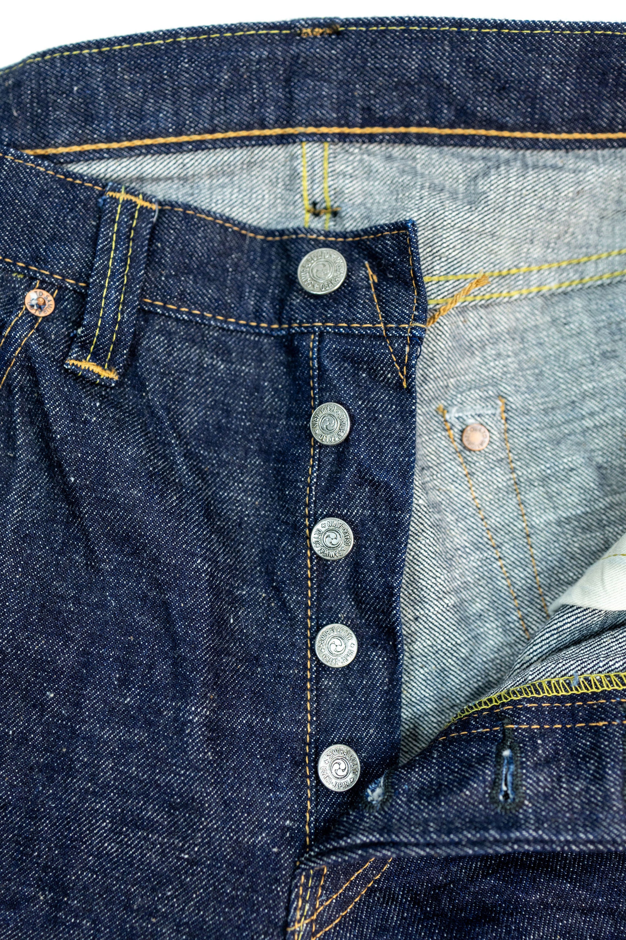 Samurai S510HXII Selvedge Denim Regular Straight - 15.8oz Samurai Cotton GL3