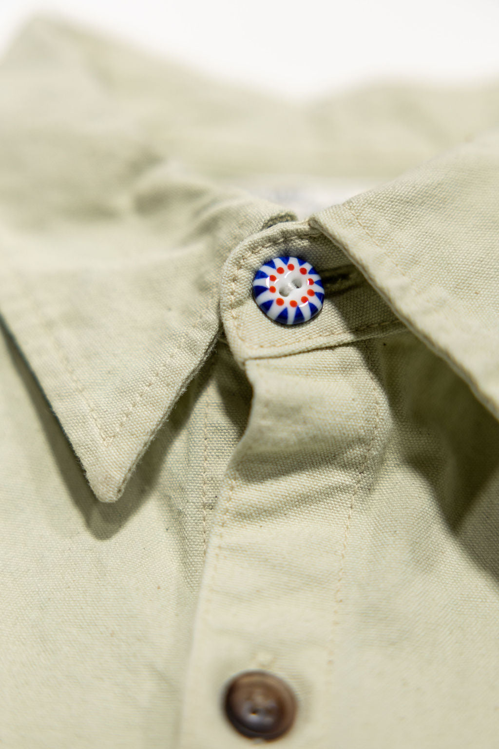 Seuvas 8oz Canvas Raglan Shirt - Matcha