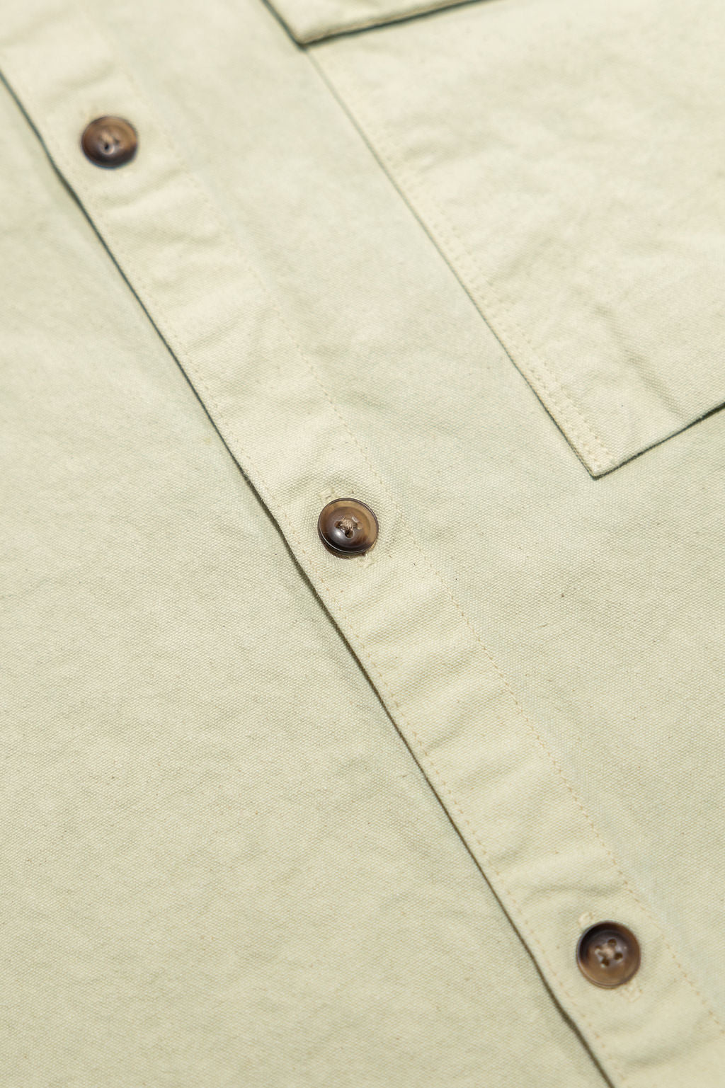 Seuvas 8oz Canvas Raglan Shirt - Matcha
