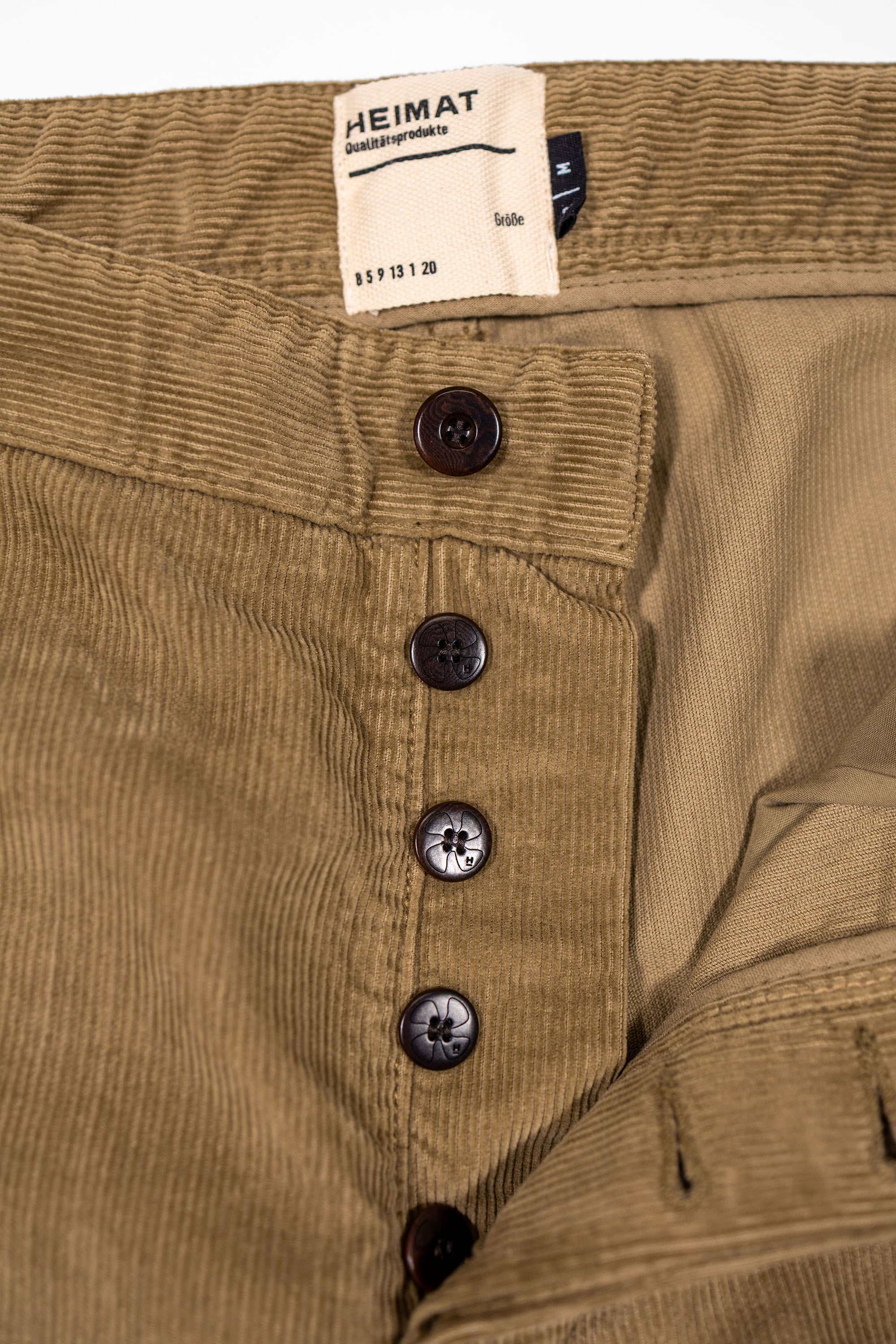 Heimat Textil Journey Pant Cord - Desert