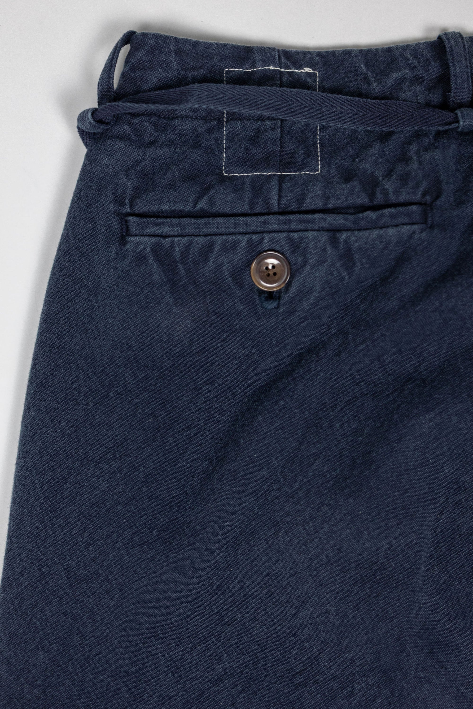Seuvas 10oz Canvas Tapered 2-Tuck Pants - Logwood