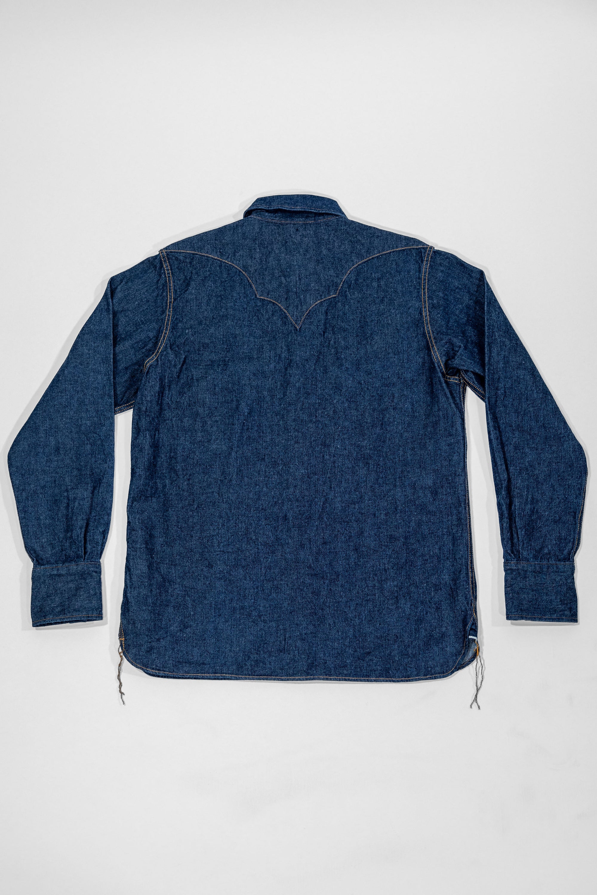 Samurai SWD-L02 10oz Western Shirt “Hisho” - Indigo