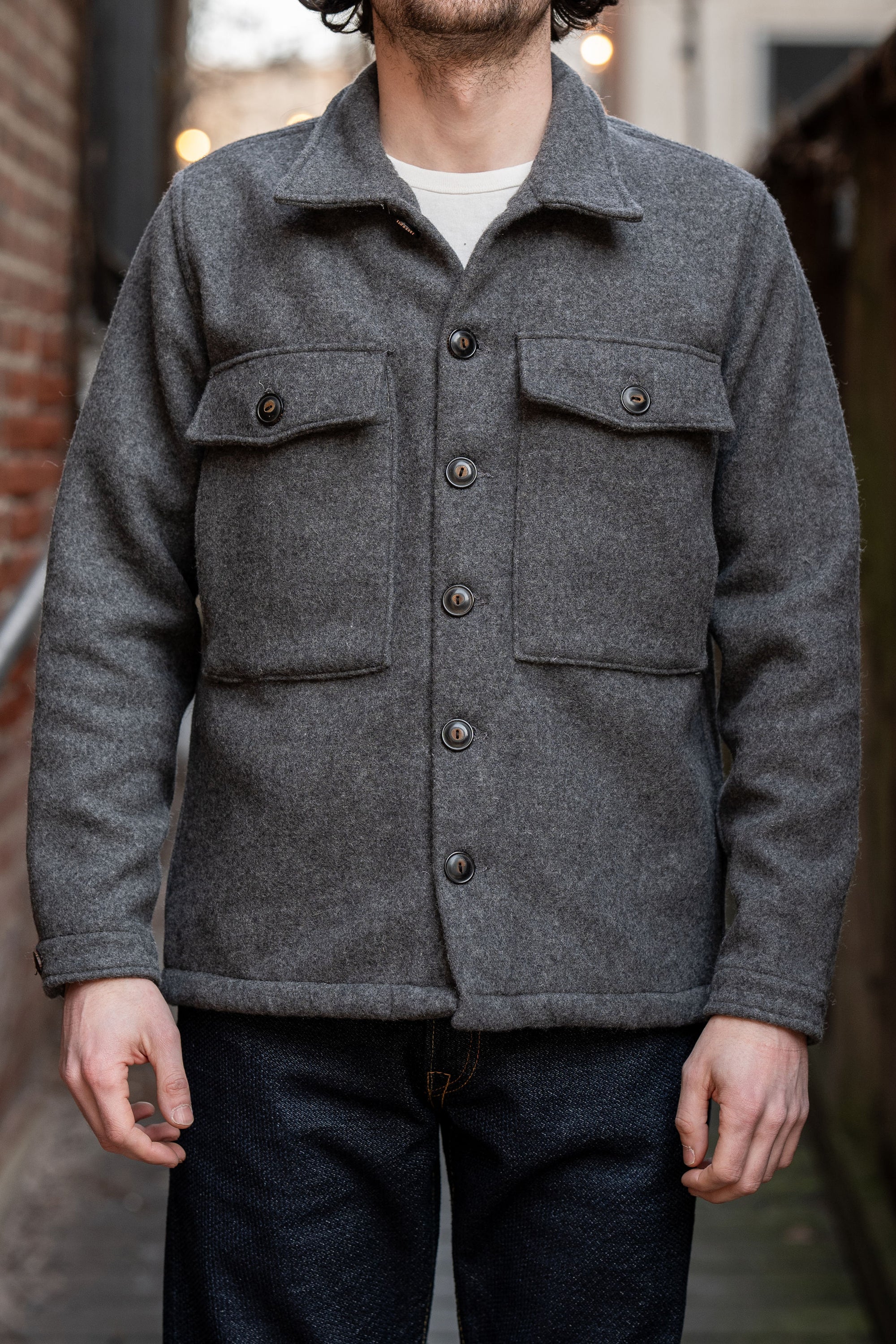 Freenote Cloth Midway Wool - Grey