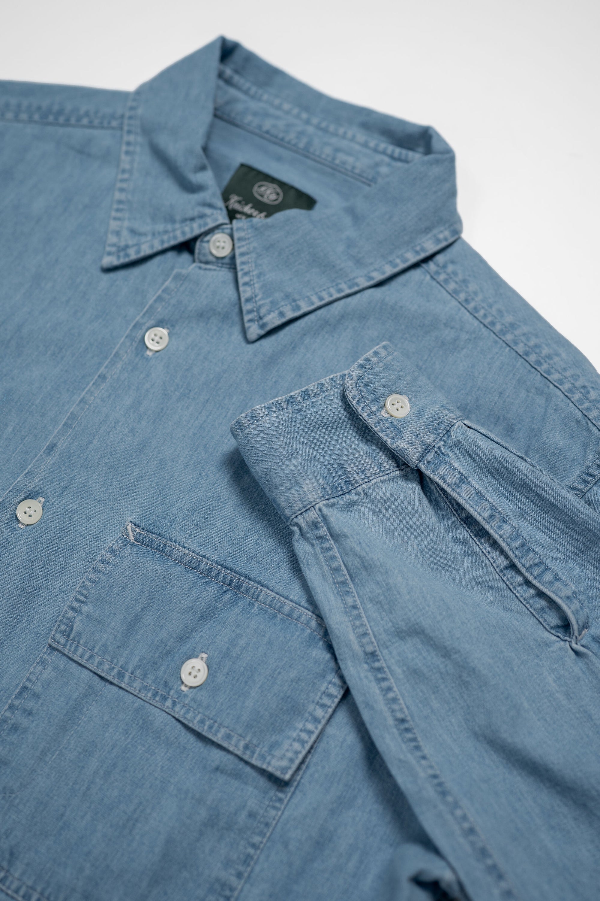 Knickerbocker Pacific Denim Shirt - Light Wash Indigo