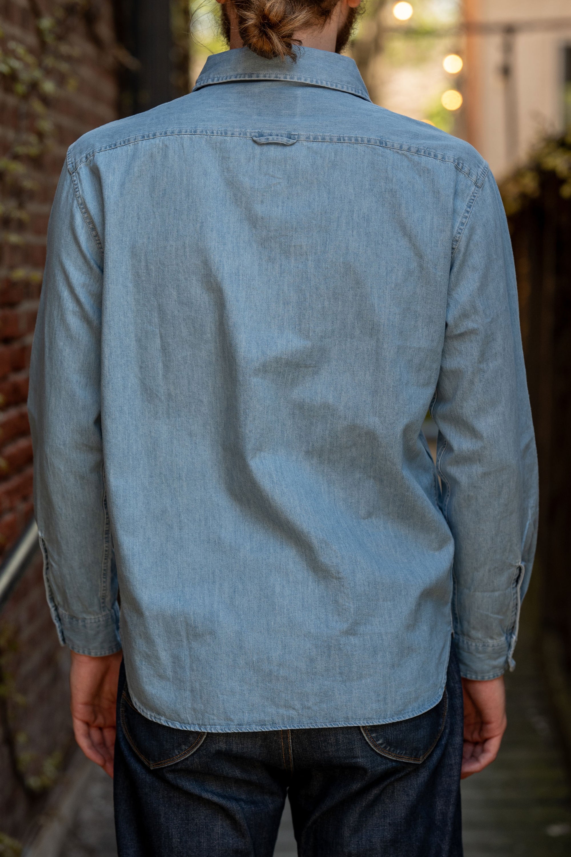 Knickerbocker Pacific Denim Shirt - Light Wash Indigo