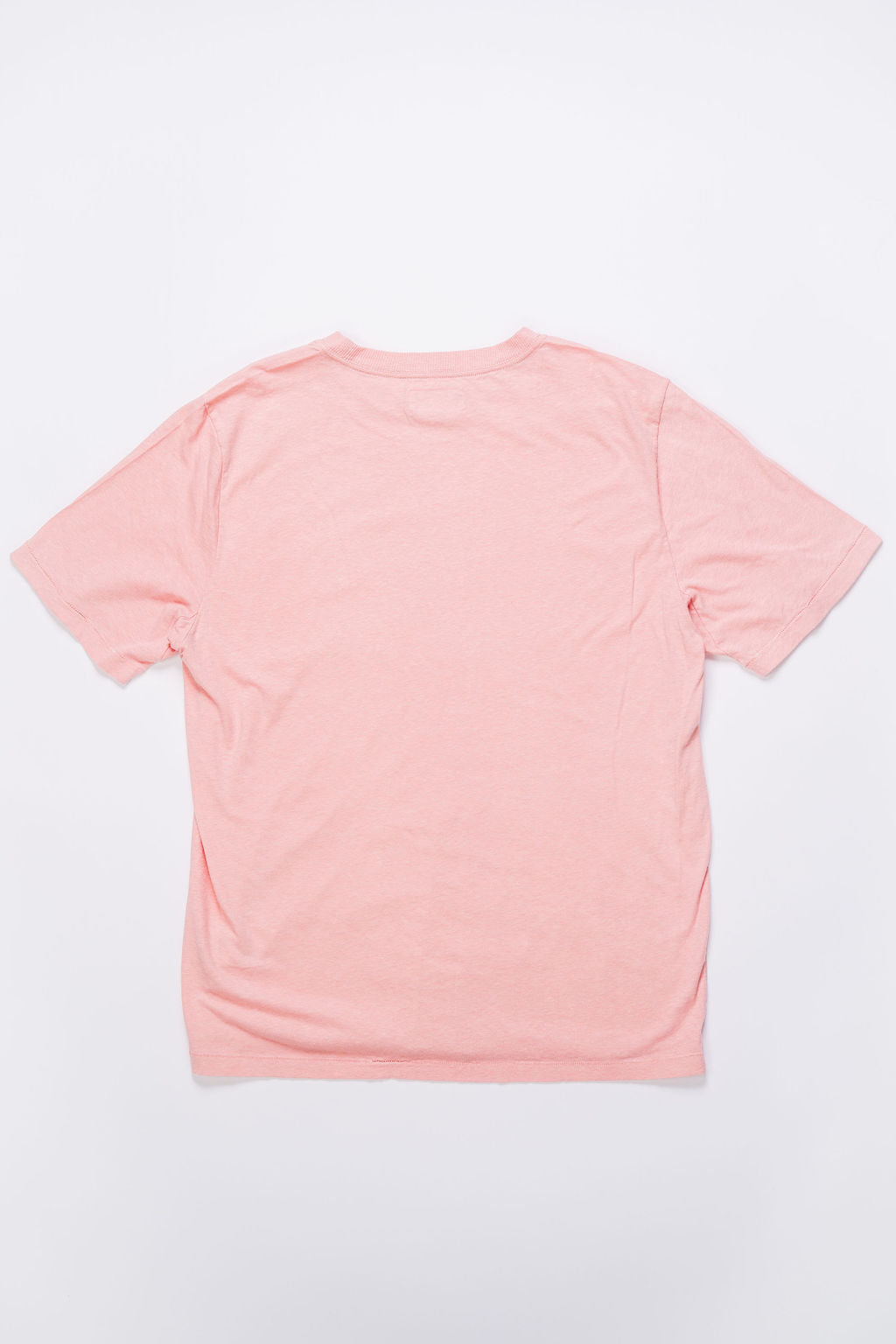 Merz b. Schwanen HPT01 Relaxed Fit T-shirt 5.4OZ Cotton-Hemp - Peach