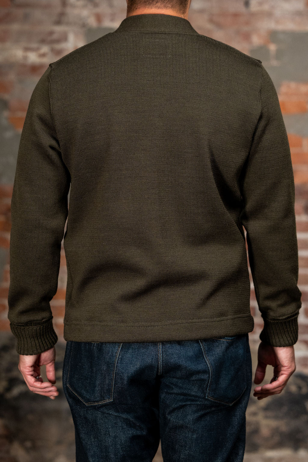 Dehen 1920 Classic Cardigan - Loden