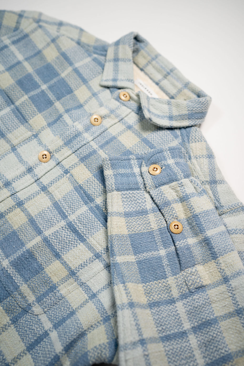 Indi + Ash Cole Overshirt - Faded Santa Fe Handwoven Plaid