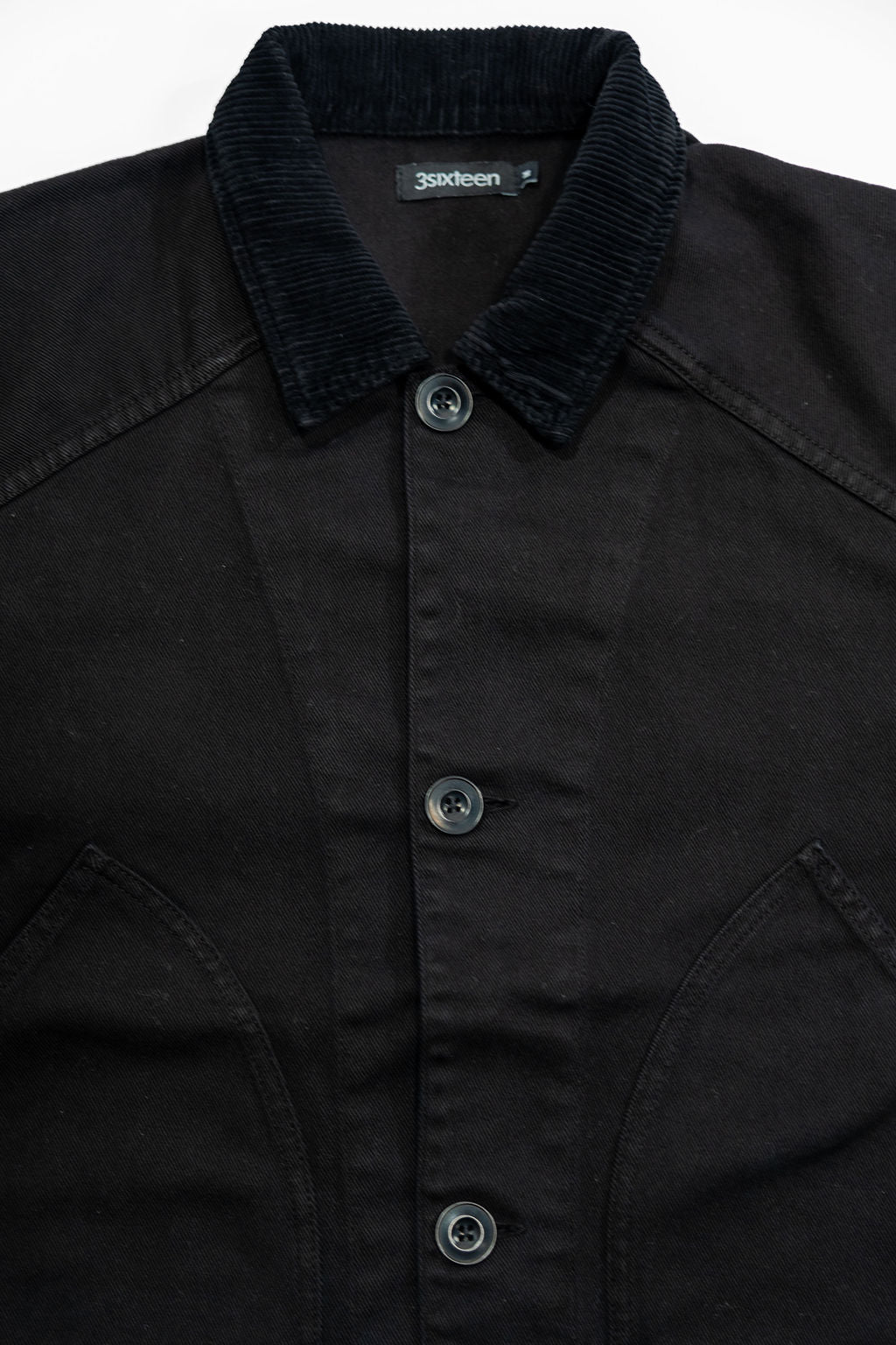 3sixteen Hunting Jacket - Black Twill