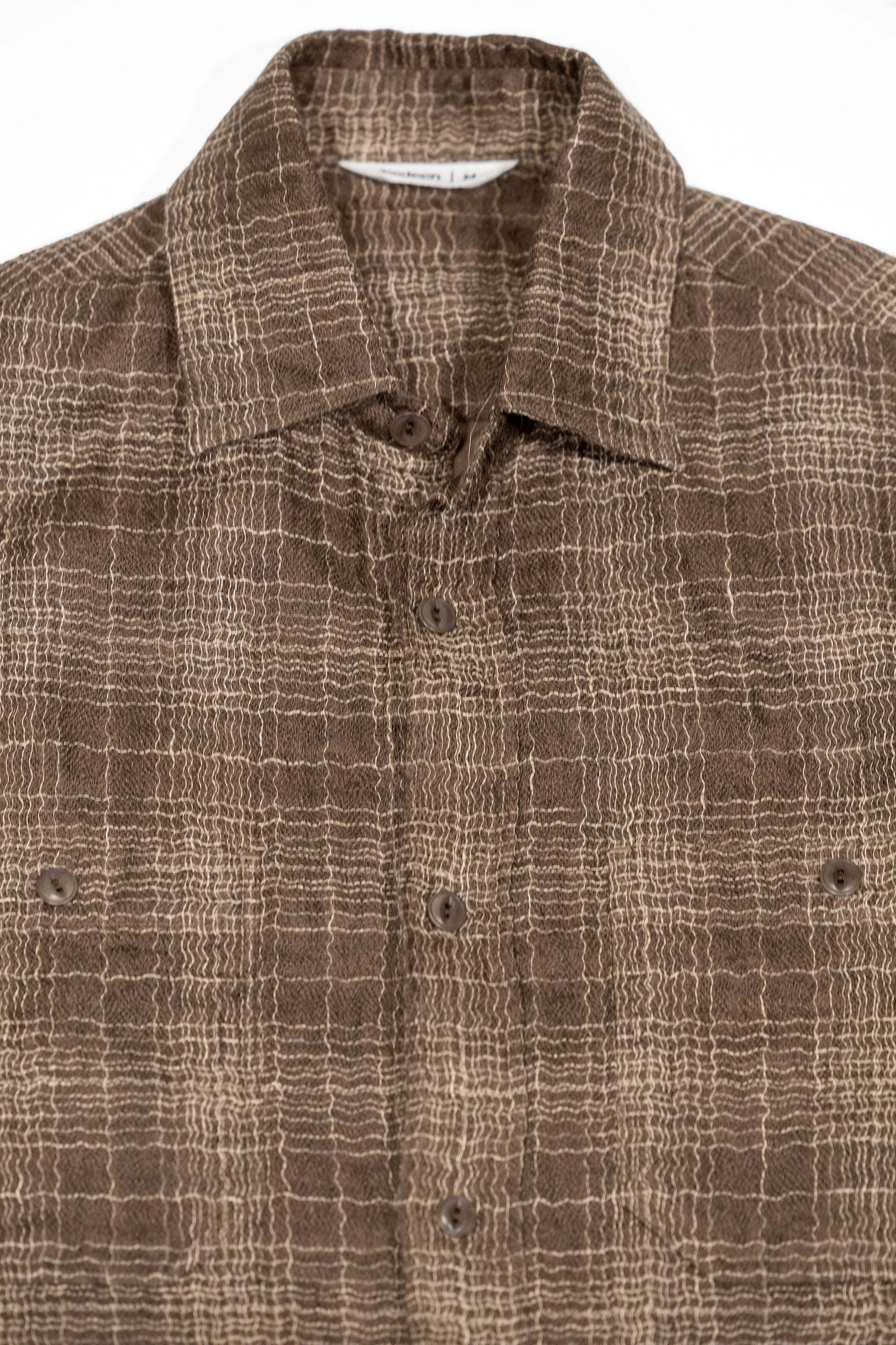 3sixteen Utility Shirt - Drab Wavy Check