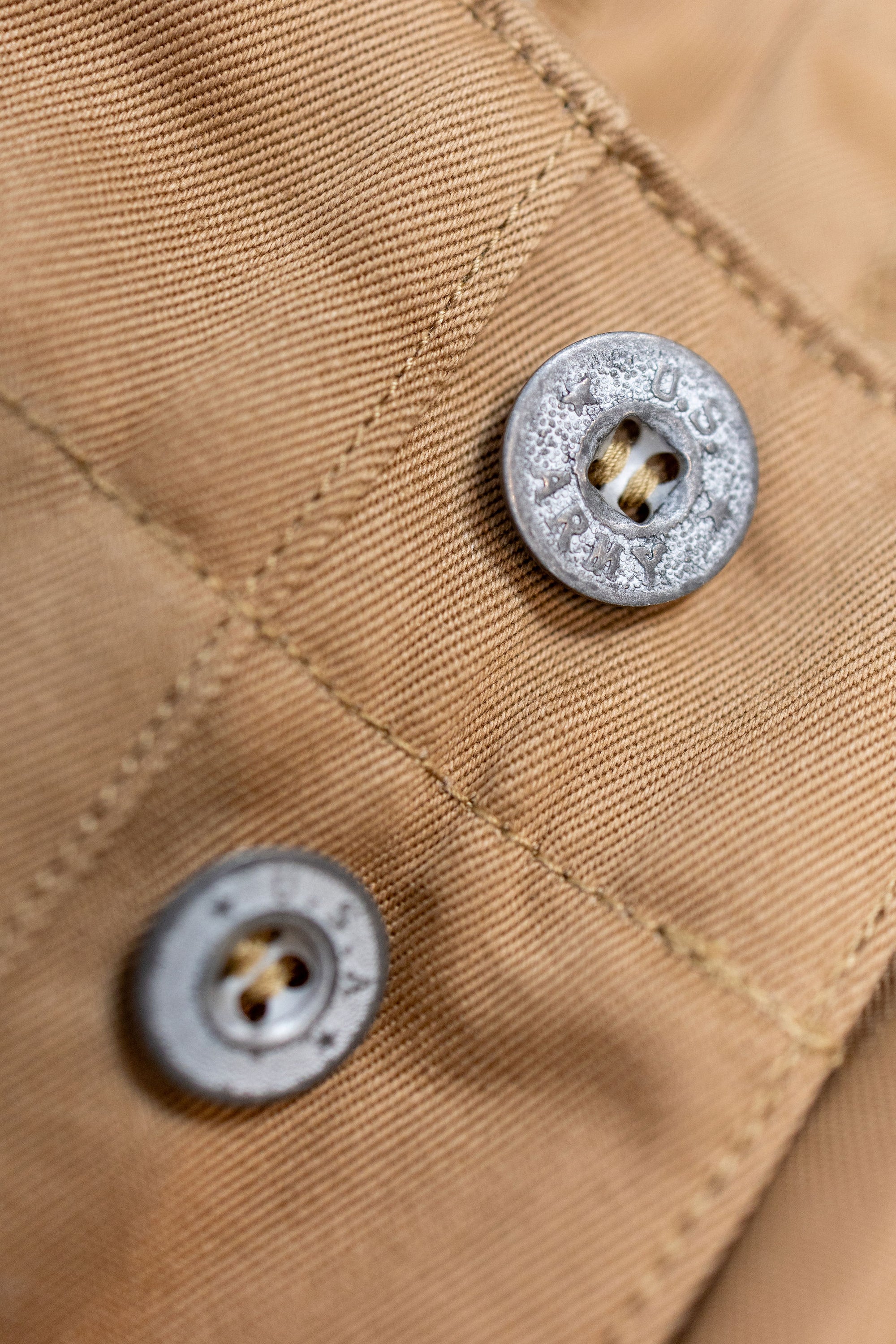 Buzz Rickson's M43035 Early Military Chinos 1945 Model (One Wash) - Camel