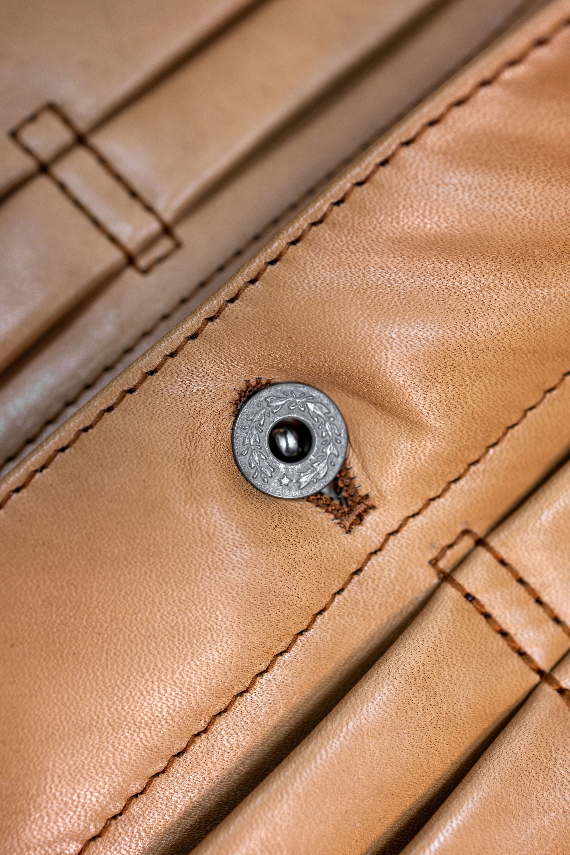 Y'2 KB-140-T Kakishibu Persimmon Tanned Horsehide - Type I Jacket