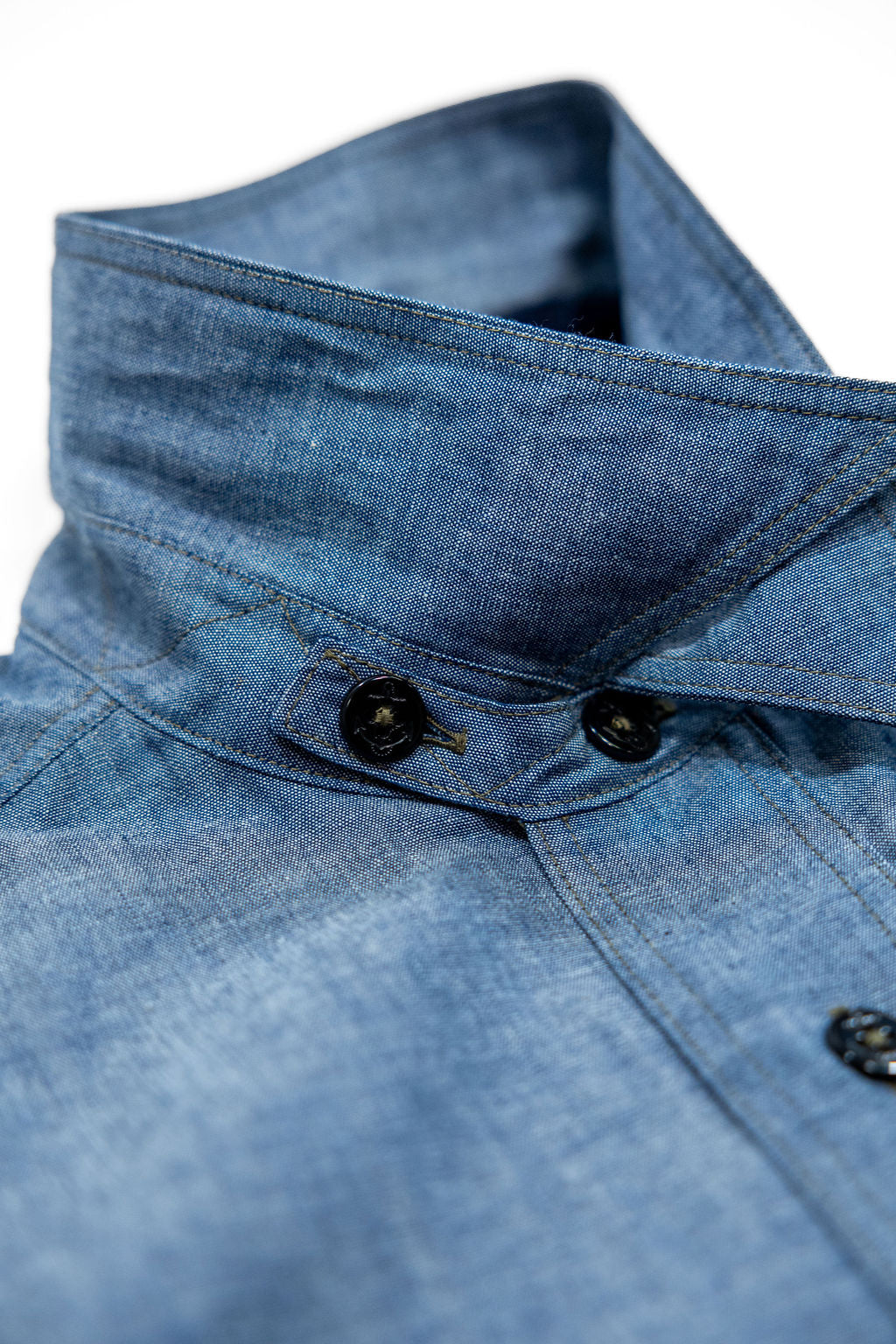 Mister Freedom CPO Shirt "Deckplate" - 5oz Blue Chambray