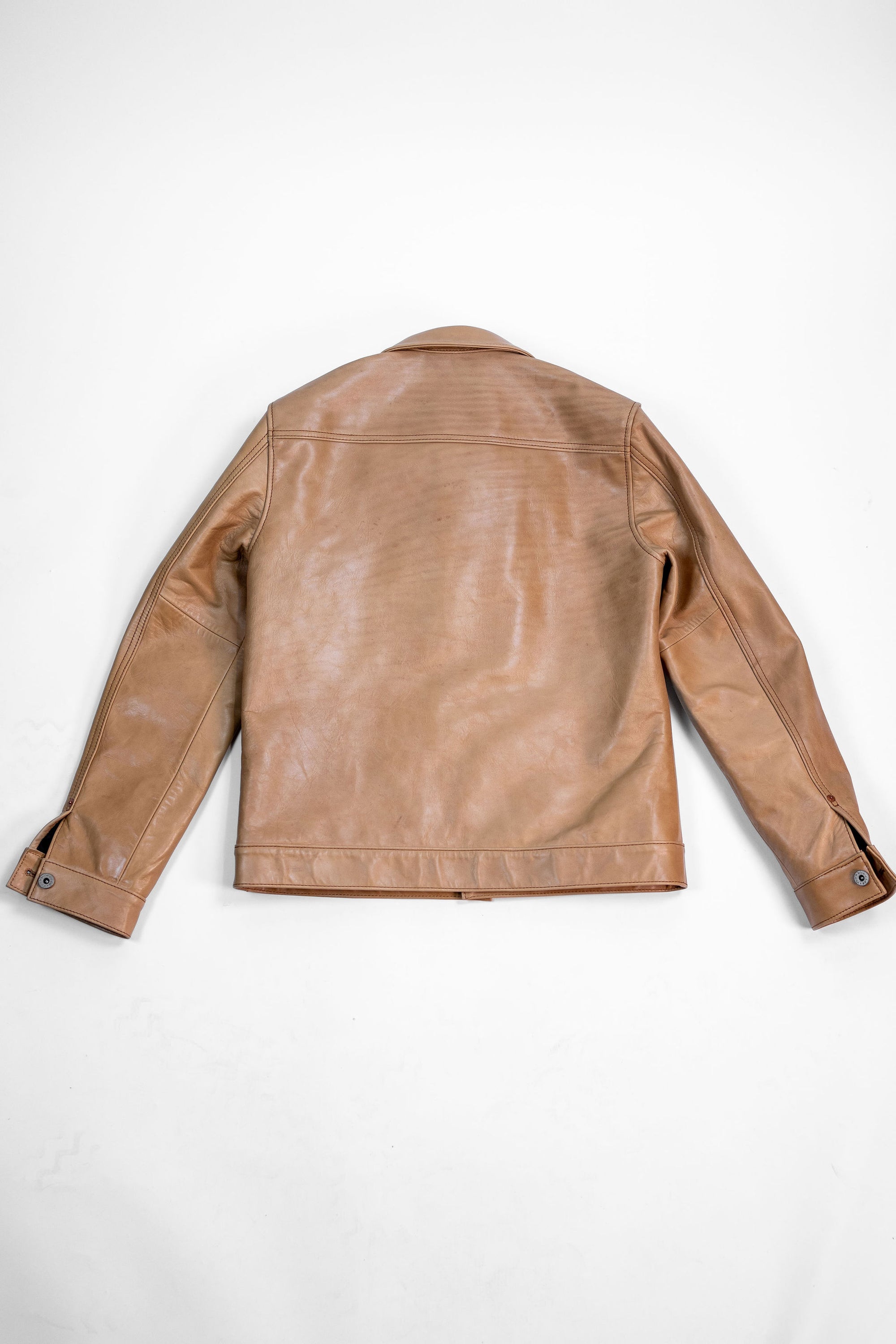 Y'2 KB-140-T Kakishibu Persimmon Tanned Horsehide - Type I Jacket