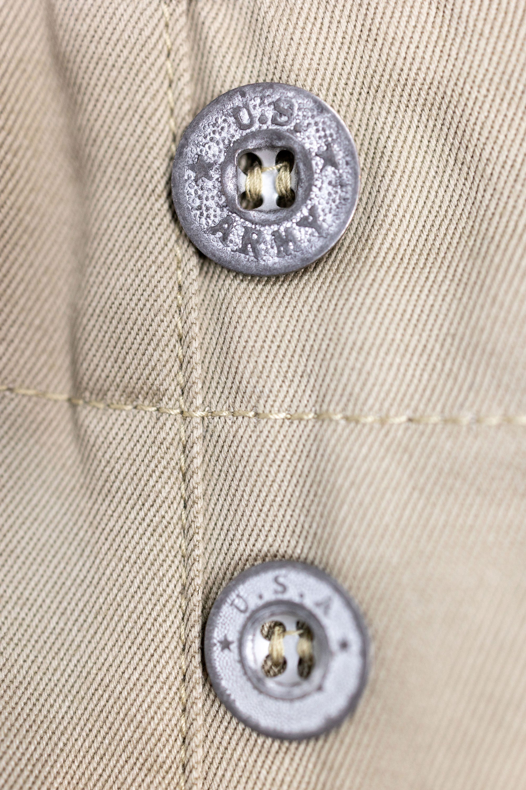 Buzz Rickson's Lot No. M43036 Early Military Chinos 1942 Model - Khaki