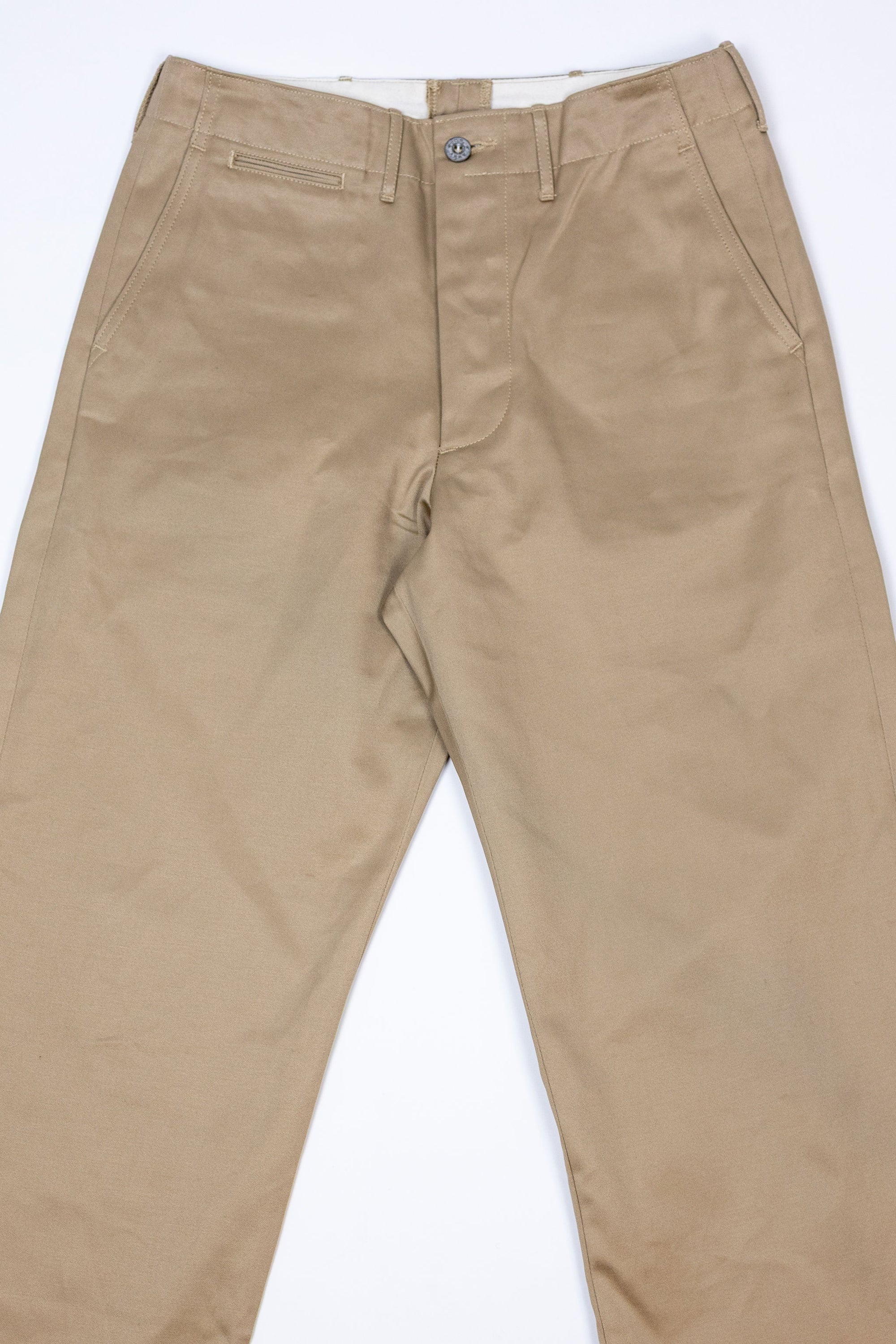 Buzz Rickson's M43035 Early Military Chinos 1945 Model (One Wash) - Beige